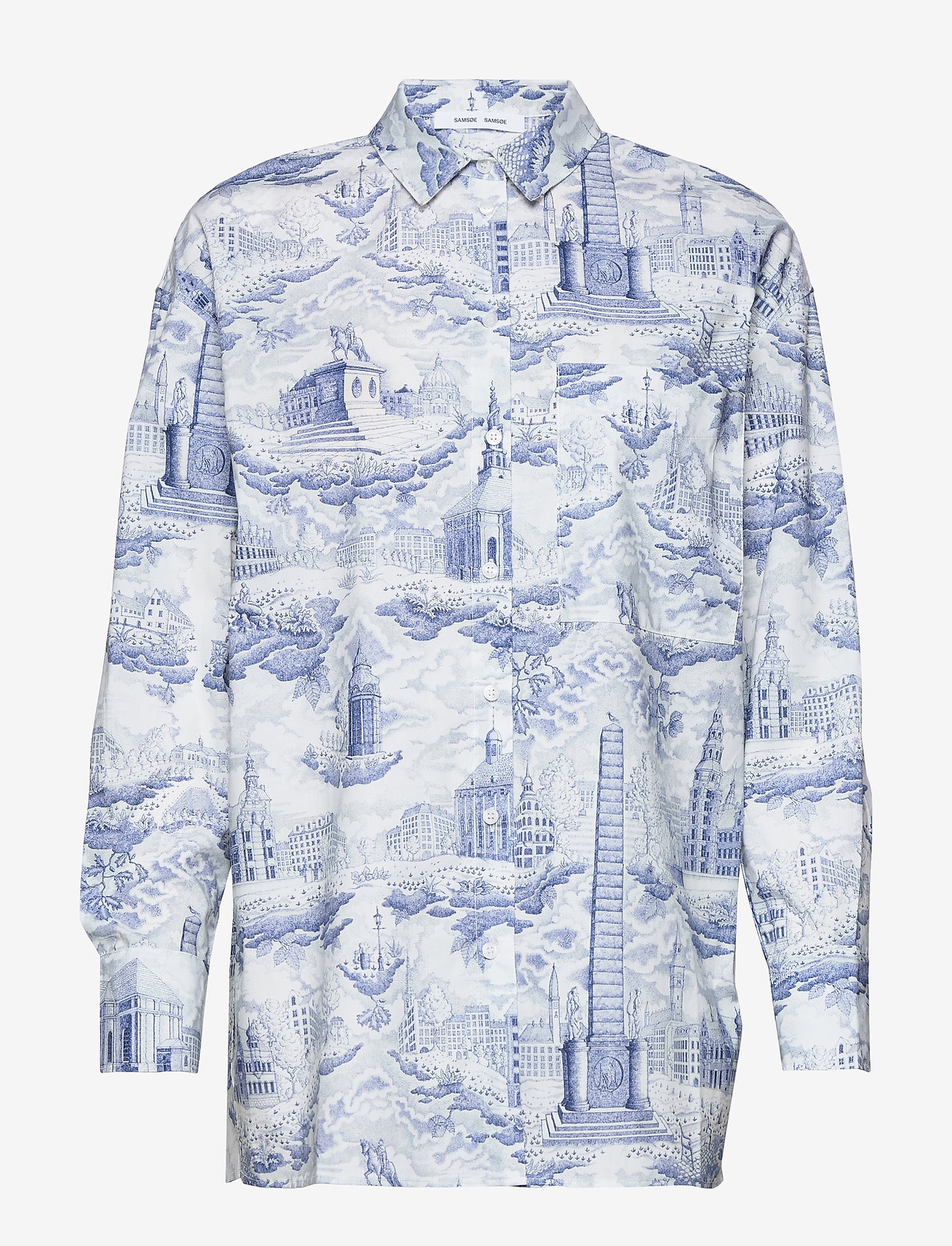 Samsøe Samsøe - Loraine shirt aop 11332 - city of towers - 0