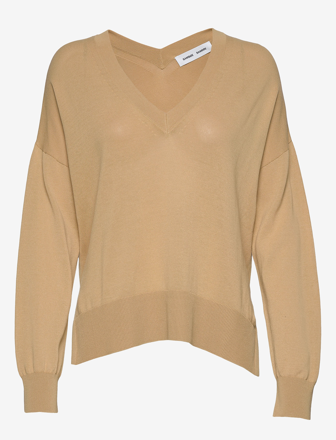 Samsøe Samsøe - Dida v-neck 5812 - croissant - 0