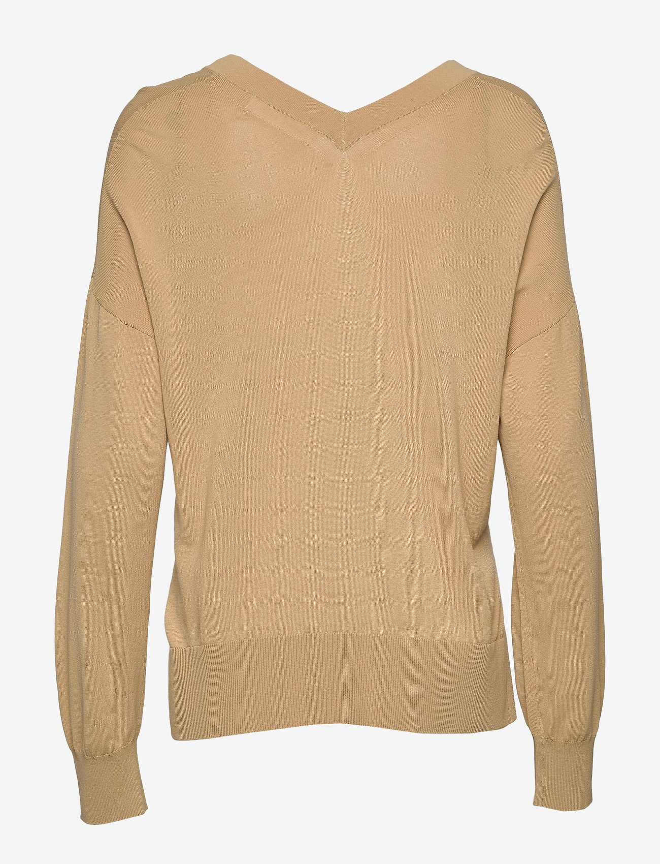 Samsøe Samsøe - Dida v-neck 5812 - croissant - 1