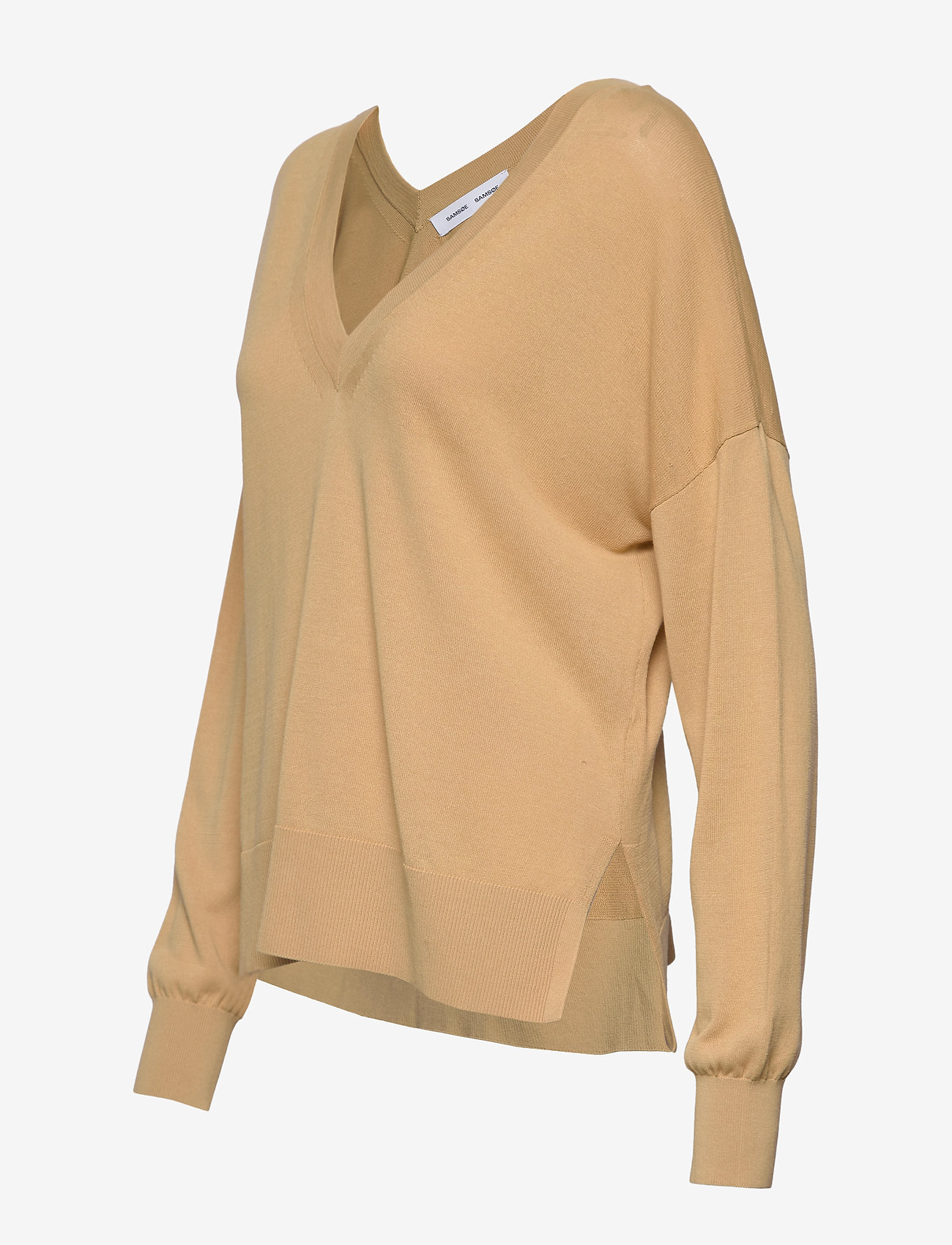 Samsøe Samsøe - Dida v-neck 5812 - croissant - 2
