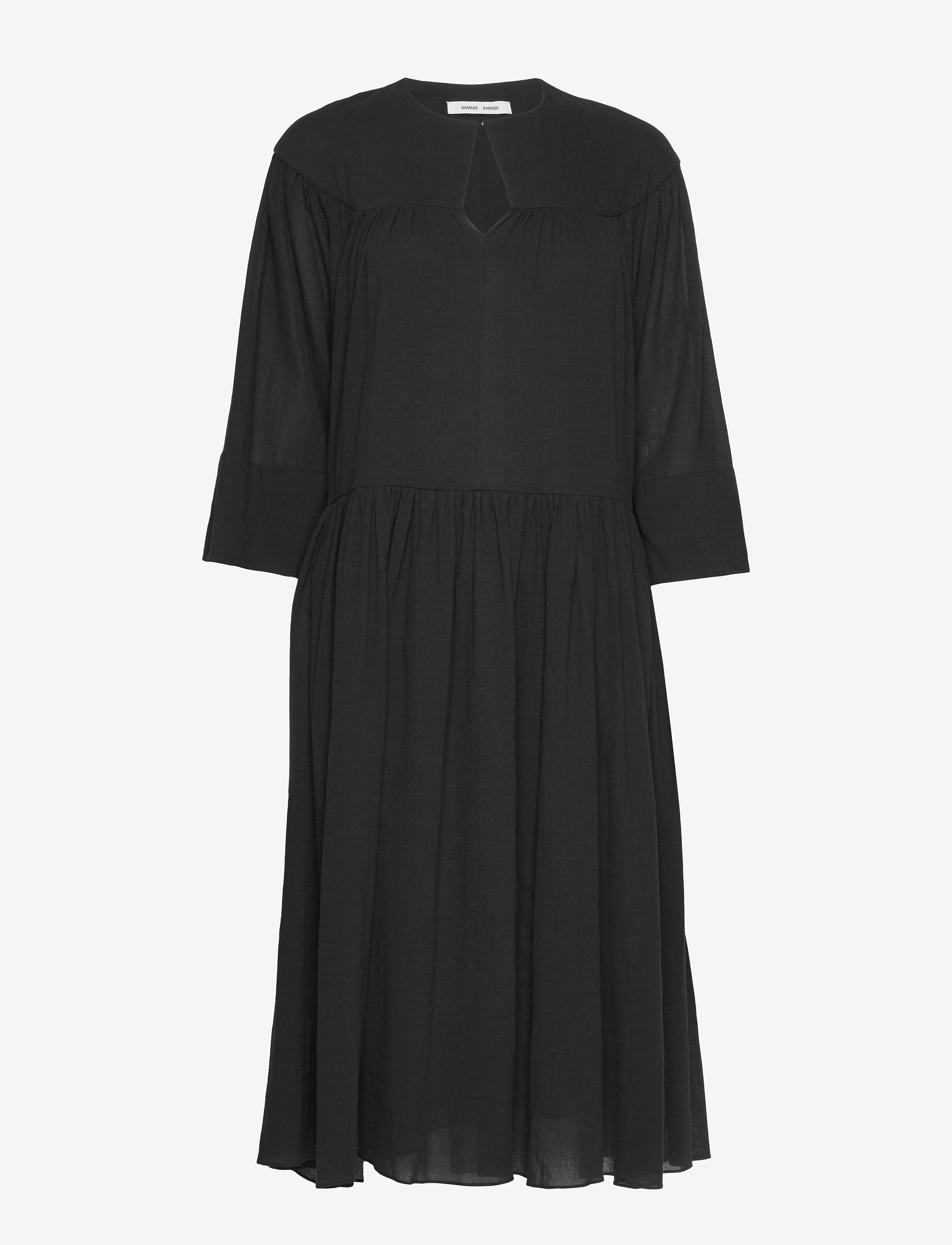 Samsøe Samsøe Karol long dress 11463 - Tøj - BLACK / black