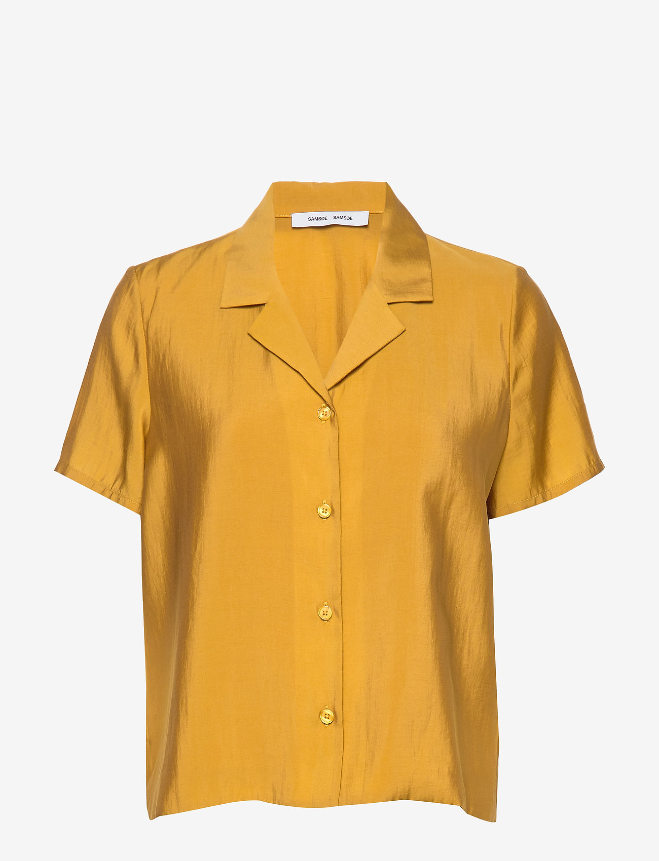 Samsøe Samsøe - Joni ss shirt 11465 - honey - 0