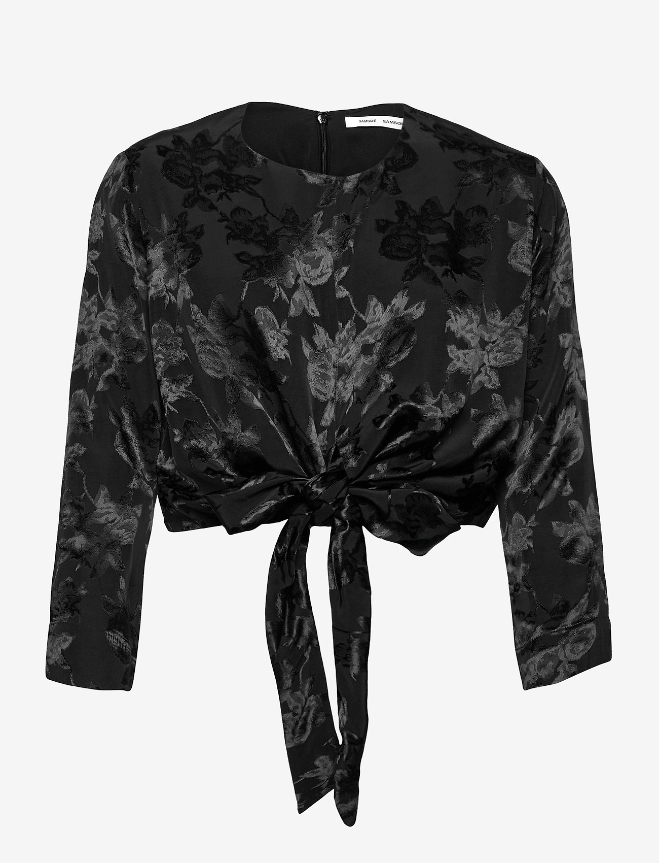 Samsøe Samsøe - Ono blouse 11333 - blouses met lange mouwen - black - 0