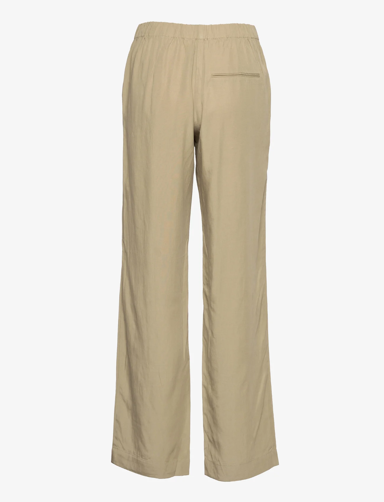 Samsøe Samsøe - Hoys straight pants 12663 - linen trousers - tree house - 1