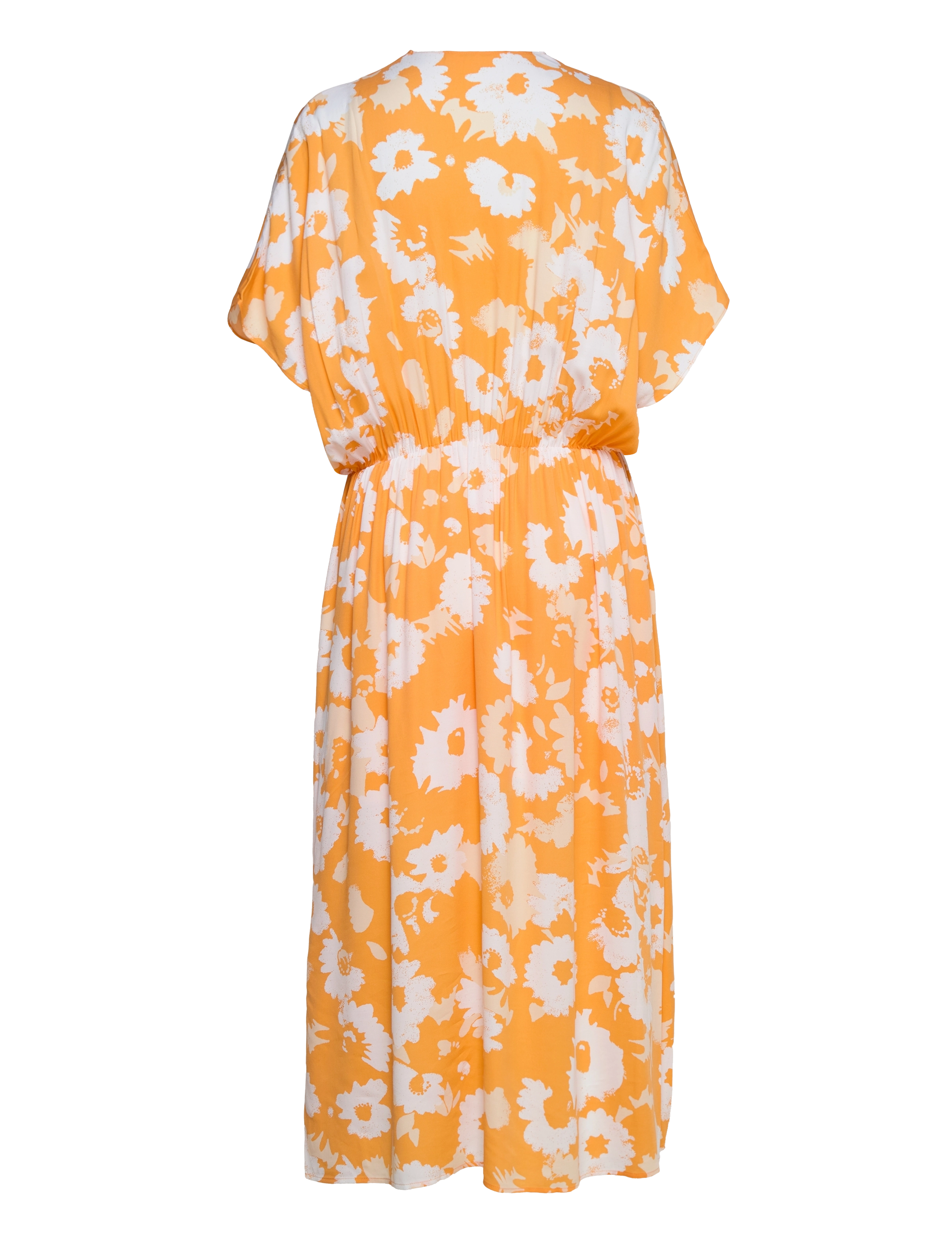 Samsøe Samsøe - Andina long dress aop 8083 - midi kjoler - radiant sunflower - 1