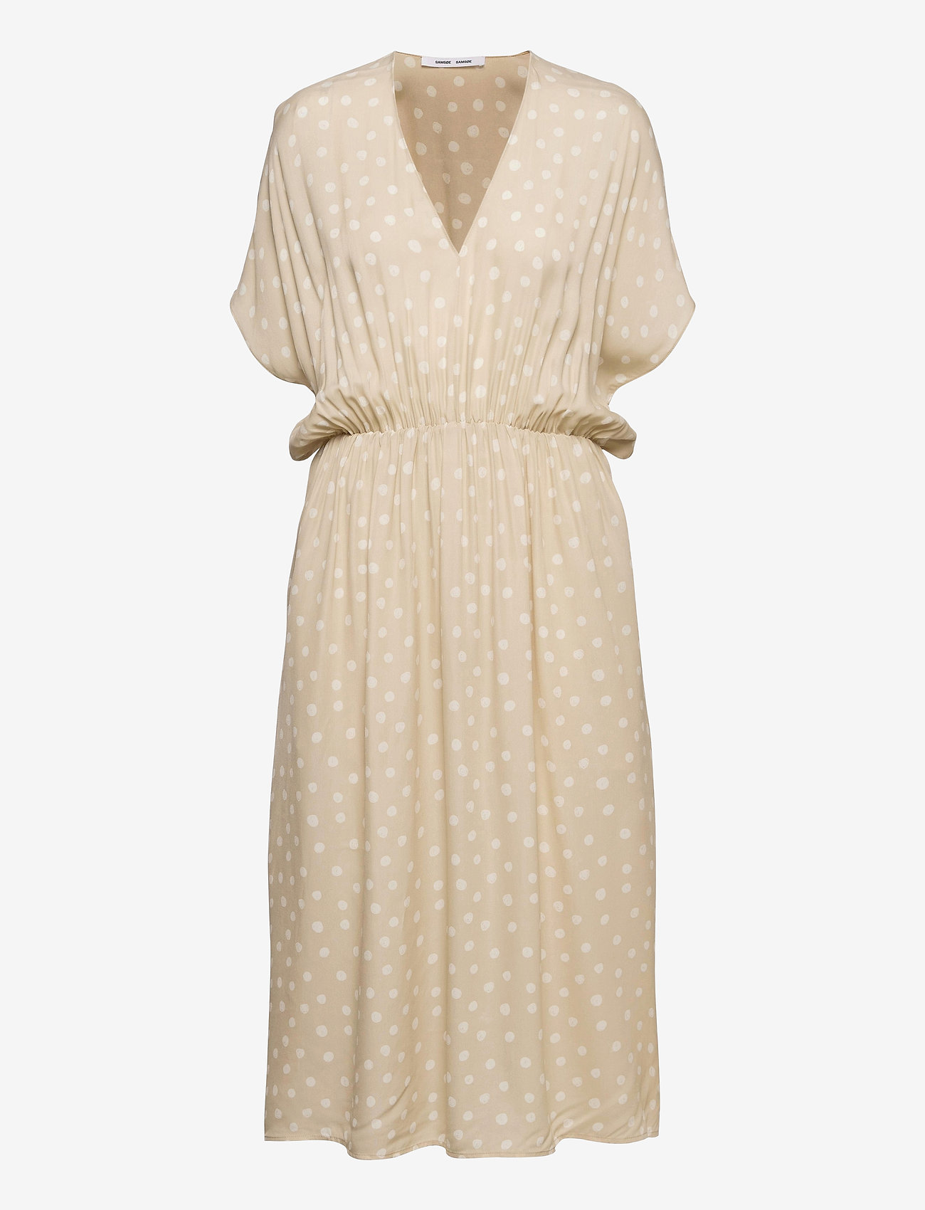 Samsøe Samsøe - Andina long dress aop 8083 - midikleidid - rice doodle dot - 1
