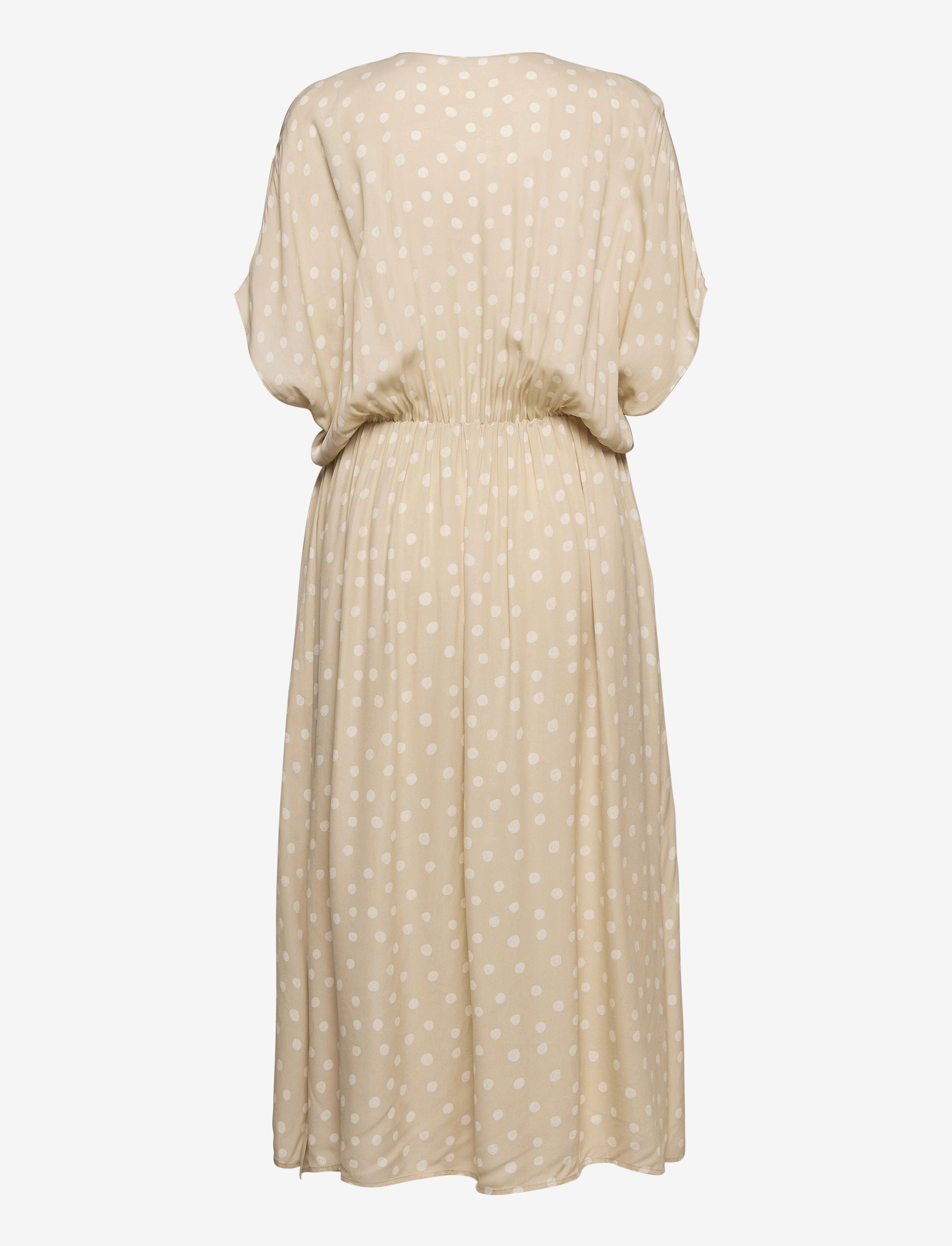 Samsøe Samsøe - Andina long dress aop 8083 - midi kjoler - rice doodle dot - 2