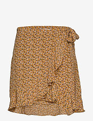 Samsøe Samsøe - Limon s wrap skirt aop 10867 - festkläder till outletpriser - blossom - 0