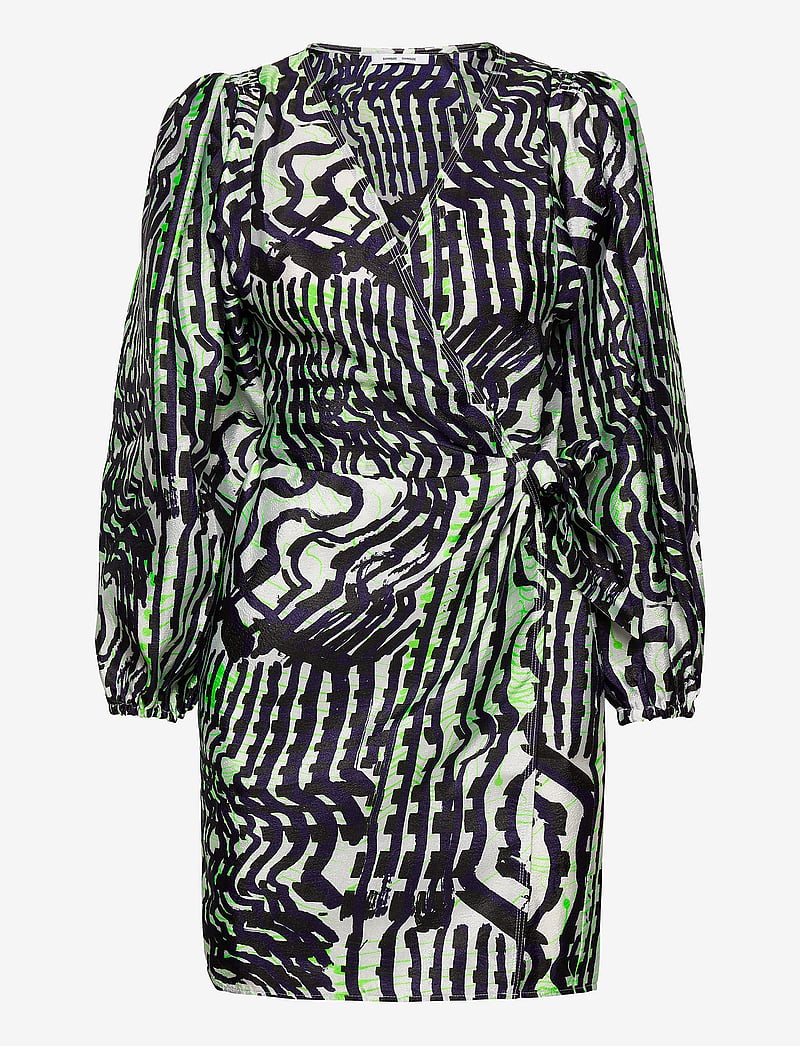 Samsøe Samsøe - Magnolia short dress aop 11244 - wickelkleider - seismograph - 0