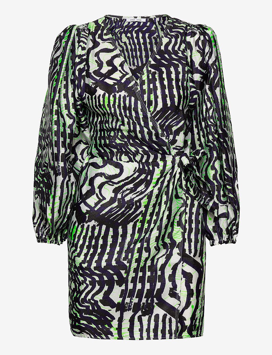 Samsøe Samsøe - Magnolia short dress aop 11244 - wickelkleider - seismograph - 0