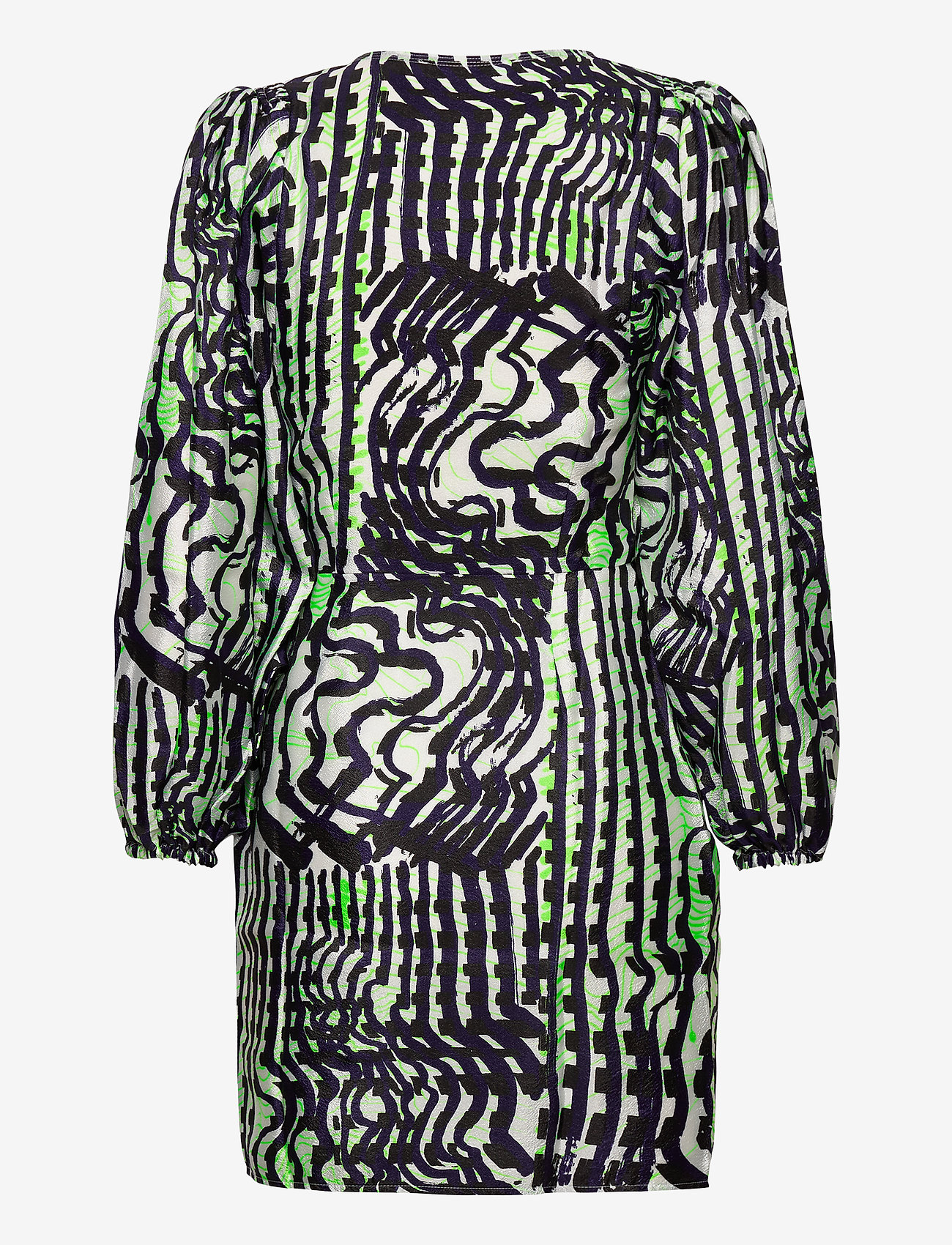 Samsøe Samsøe - Magnolia short dress aop 11244 - Þröngir kjólar - seismograph - 1