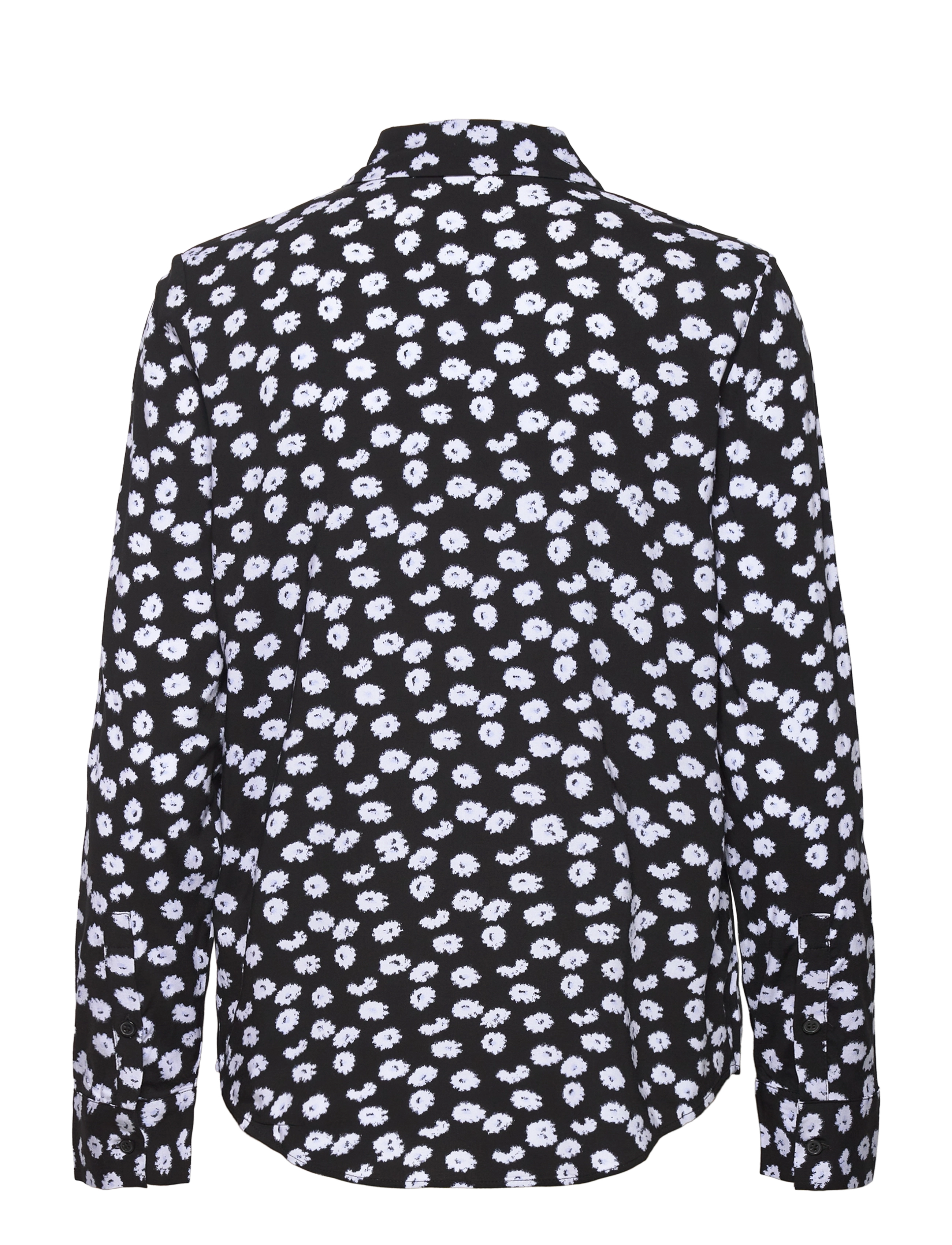 Samsøe Samsøe - Milly shirt aop 9942 - langærmede skjorter - blue meadow - 2