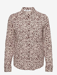 Milly shirt aop 9942 - CHOCO ASTER