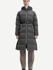 Samsøe Samsøe - Sera coat 12891 - winter jackets - gray pinstripe - 2