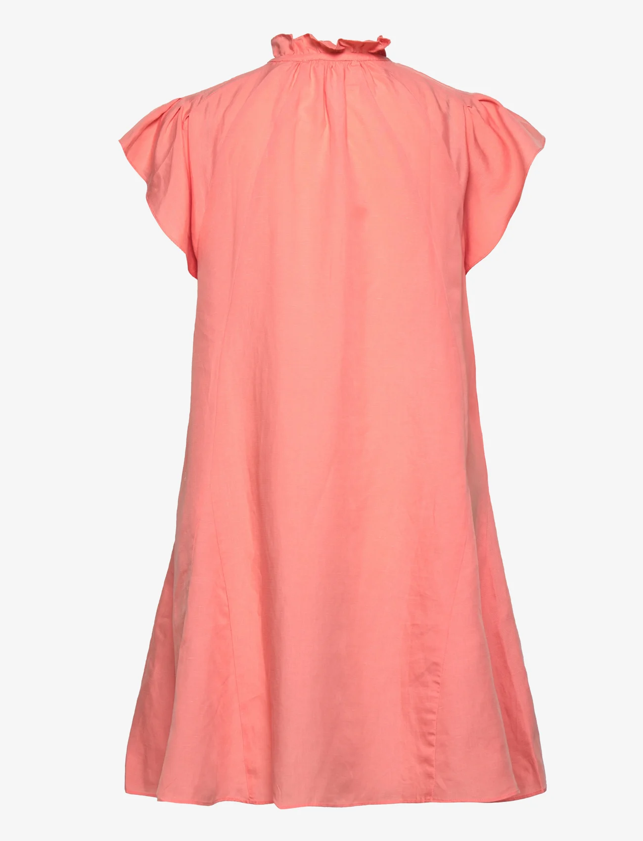 Samsøe Samsøe - Karookh short dress 12771 - lyhyet mekot - coral haze - 1