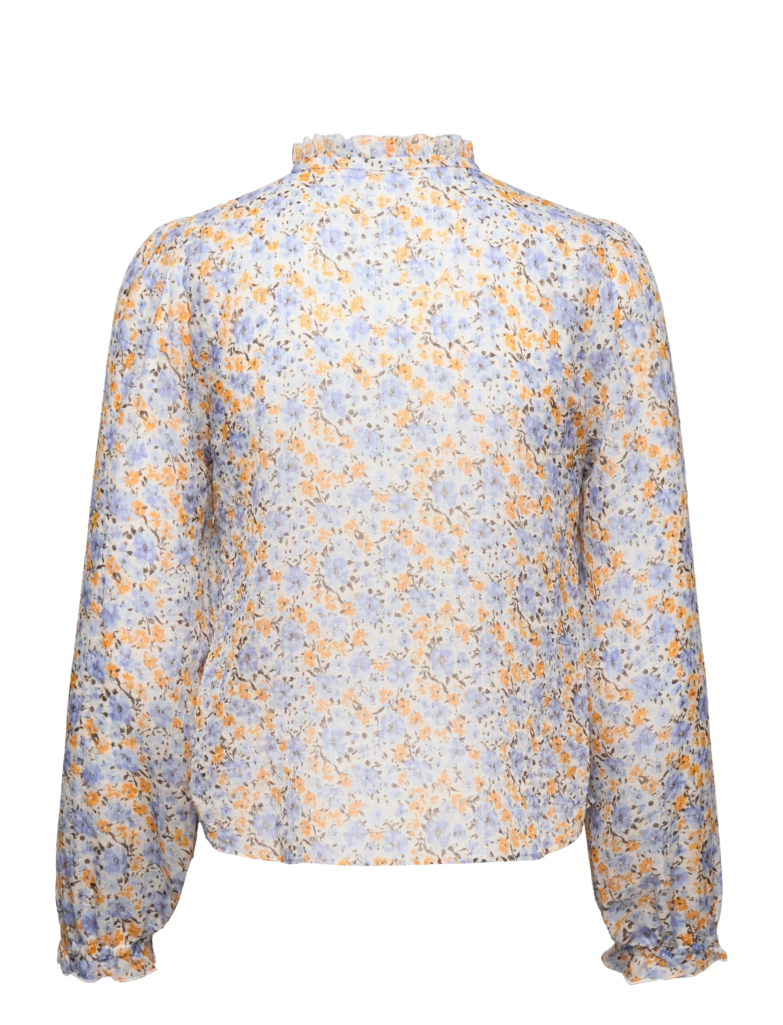 Samsøe Samsøe - Zarani ls shirt aop 12888 - apricot blossom - 1