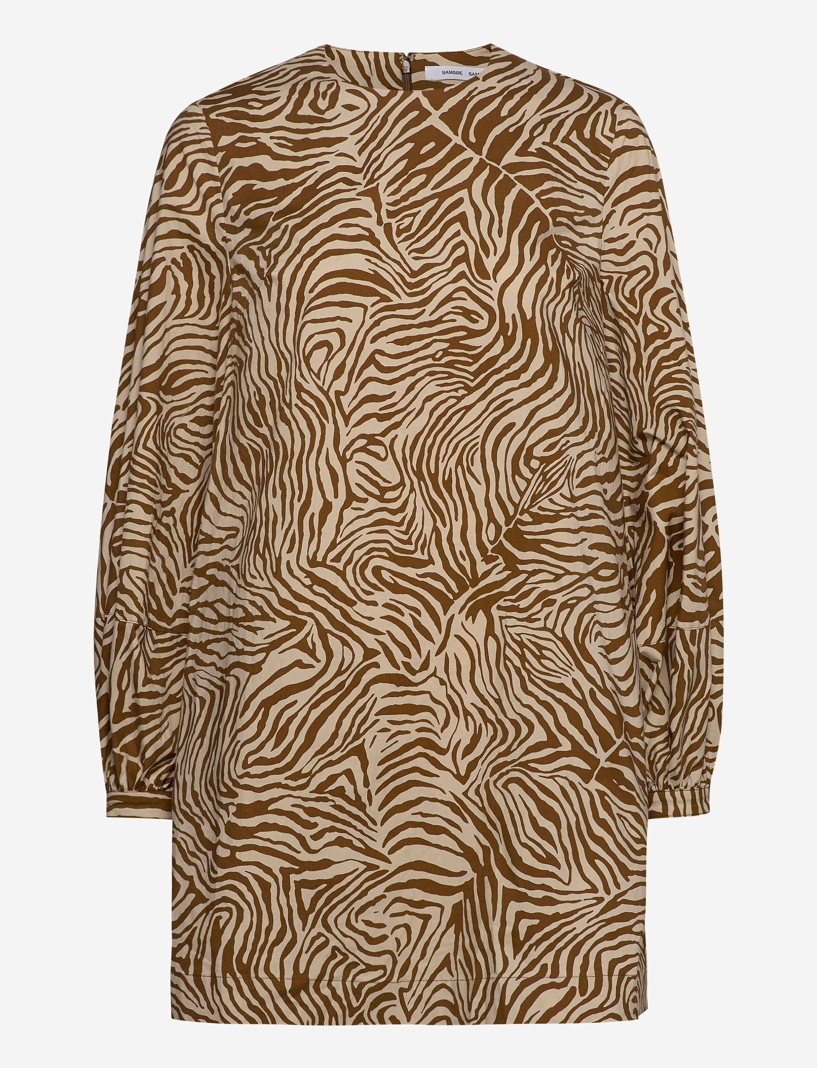 Samsøe Samsøe Aram short dress aop 10783 - Tøj - MOUNTAIN ZEBRA / multi