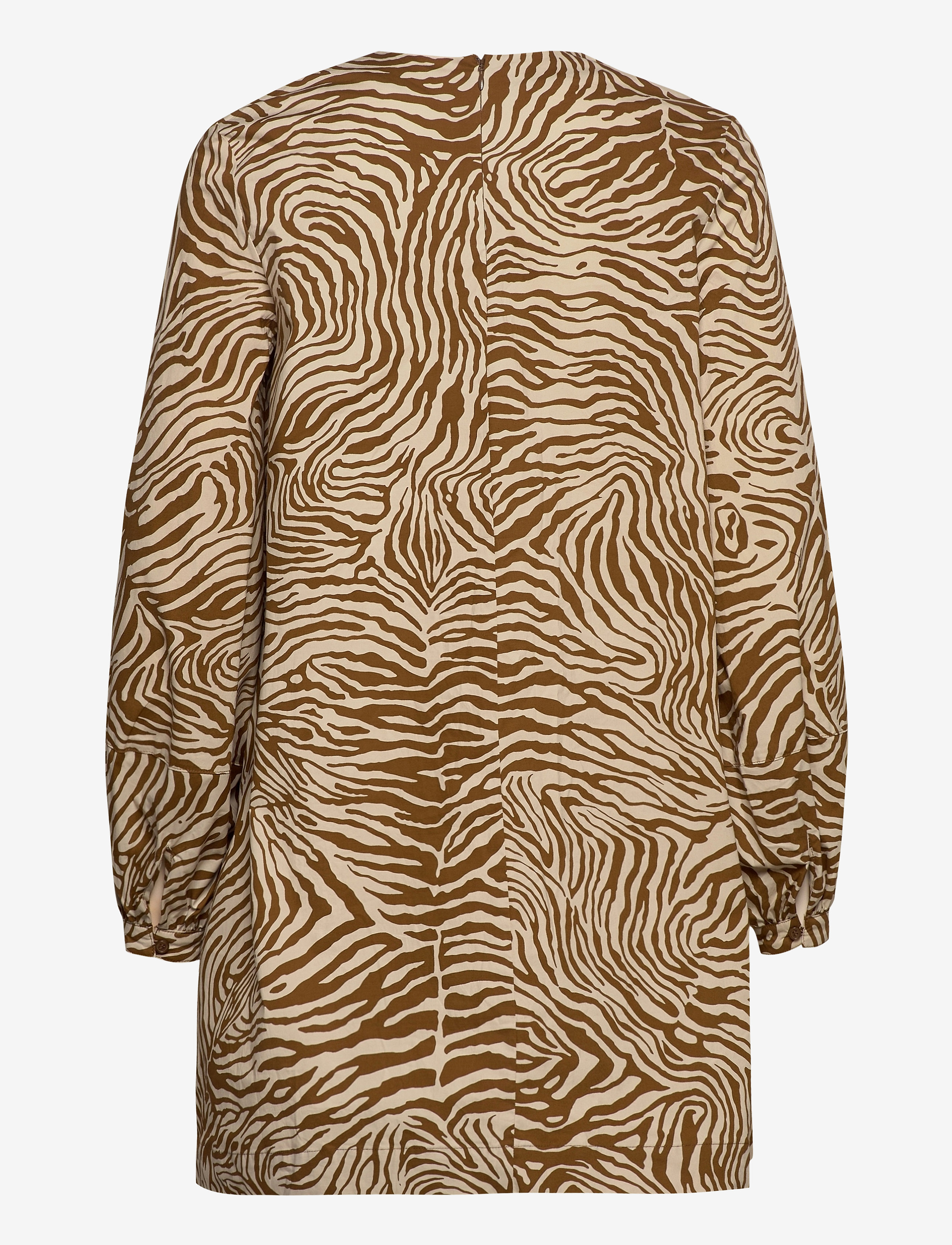 Samsøe Samsøe - Aram short dress aop 10783 - mountain zebra - 2