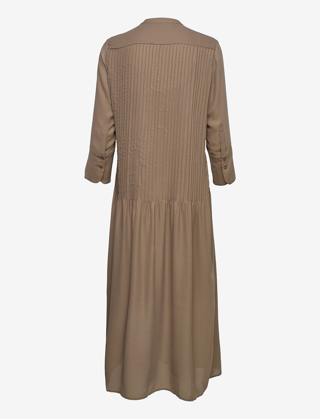Samsøe Samsøe - Elm ml dress 13090 - marškinių tipo suknelės - chocolate chip - 1