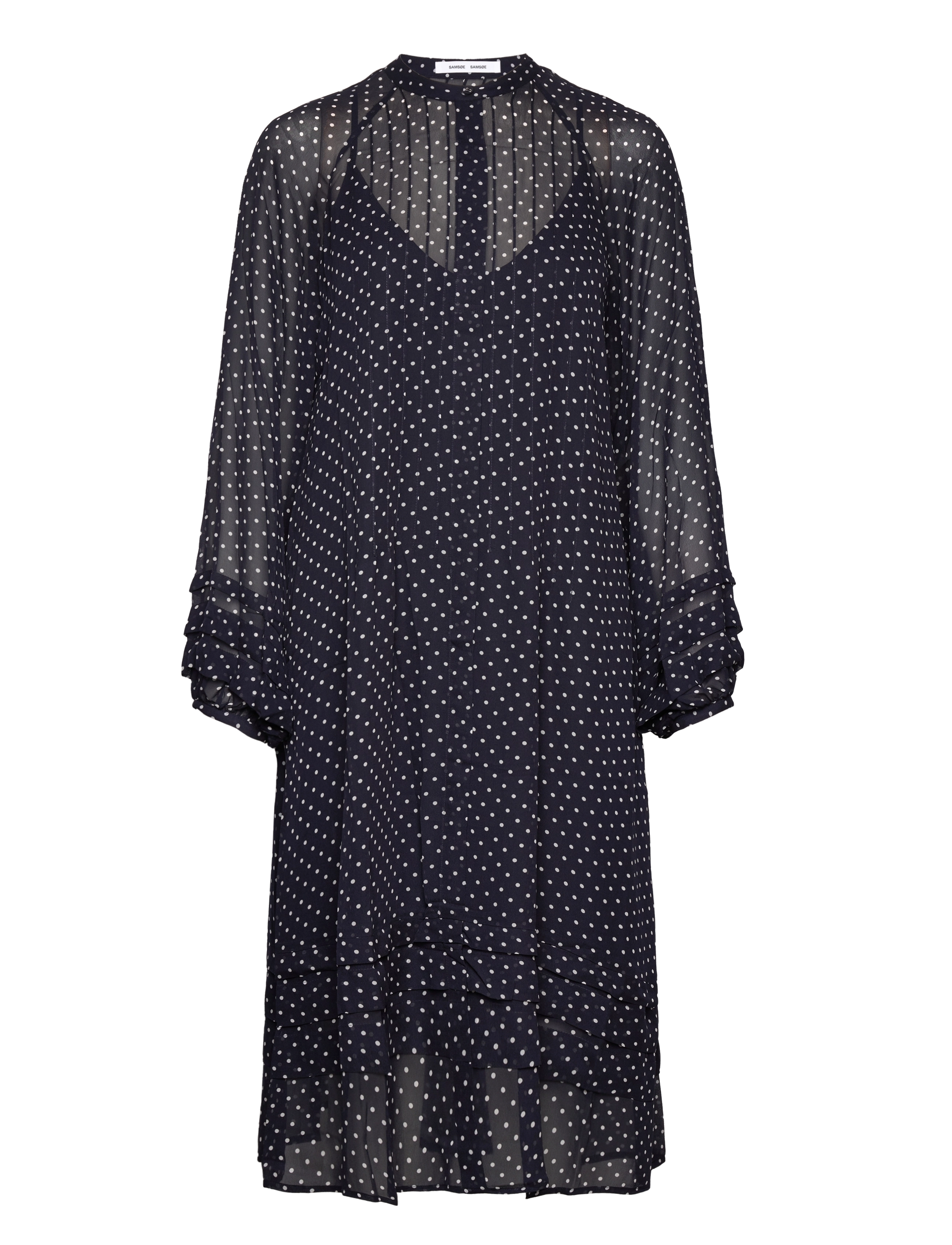 Samsøe Samsøe Elma shirt dress aop 9695 - Tøj - DOTS / undefined
