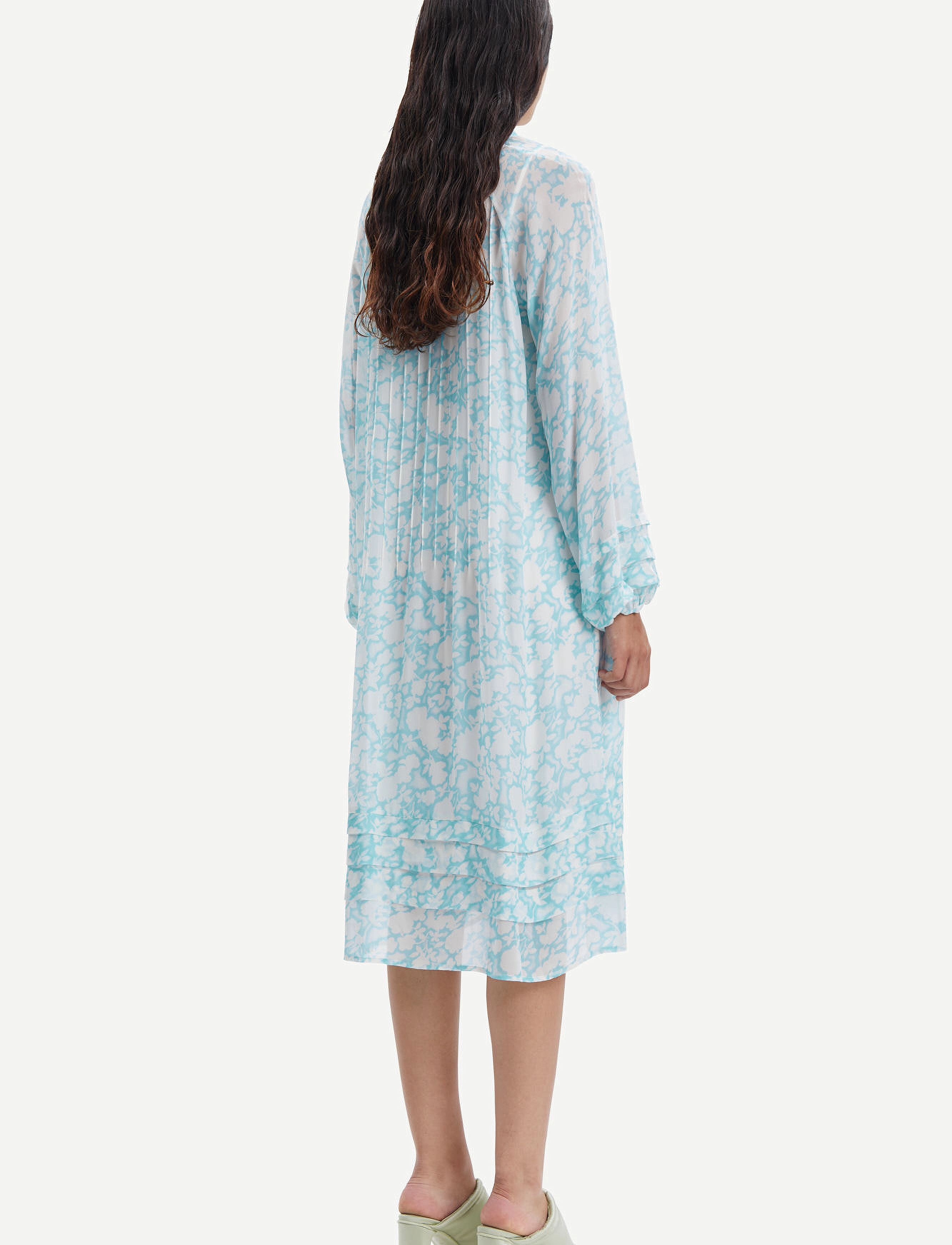 Samsøe Samsøe - Elma shirt dress aop 9695 - midi kjoler - roses topaz - 4