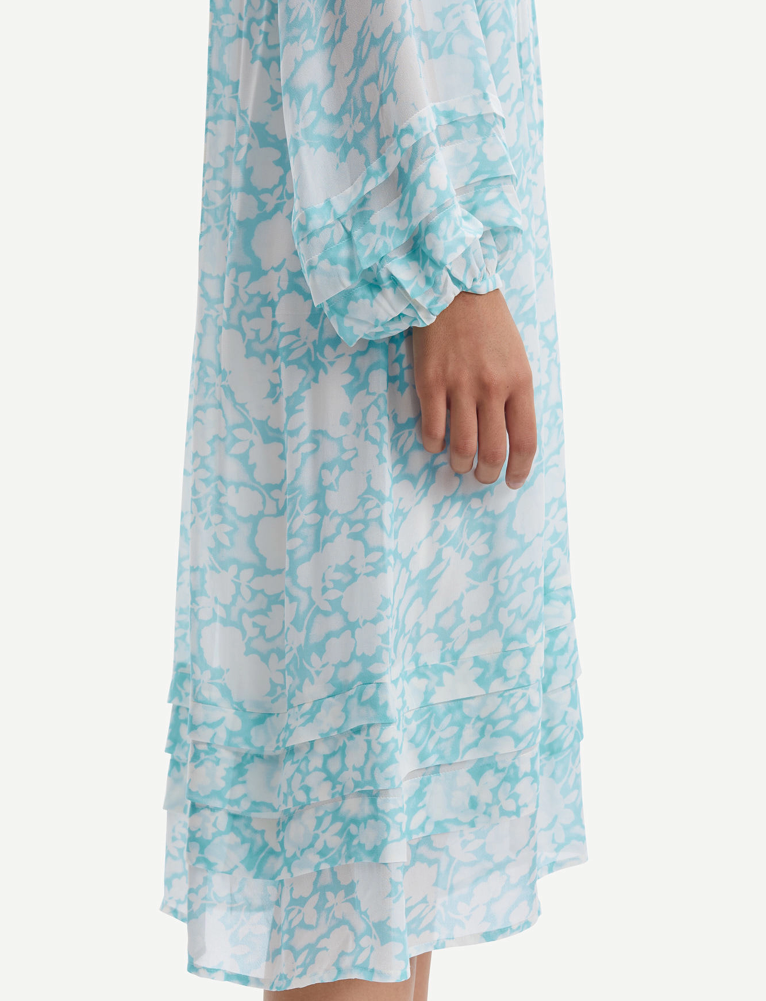Samsøe Samsøe - Elma shirt dress aop 9695 - midi kjoler - roses topaz - 5