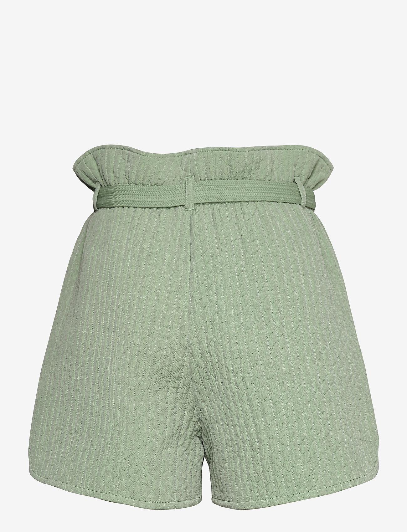 Samsøe Samsøe - Ember shorts 13107 - paperbag lühikesed püksid - vineyard green - 1