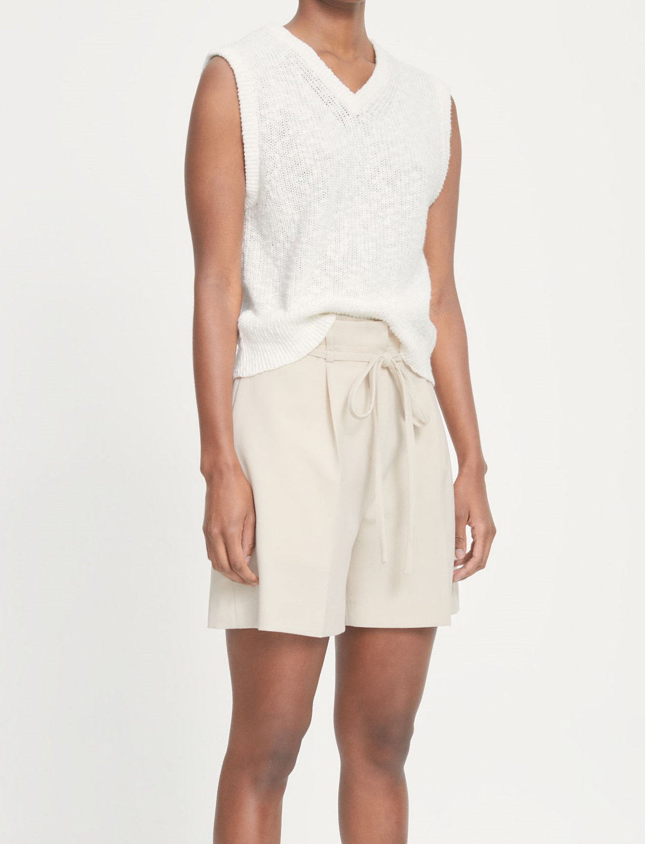 Samsøe Samsøe - Zoey vest 13996 - antique white - 4