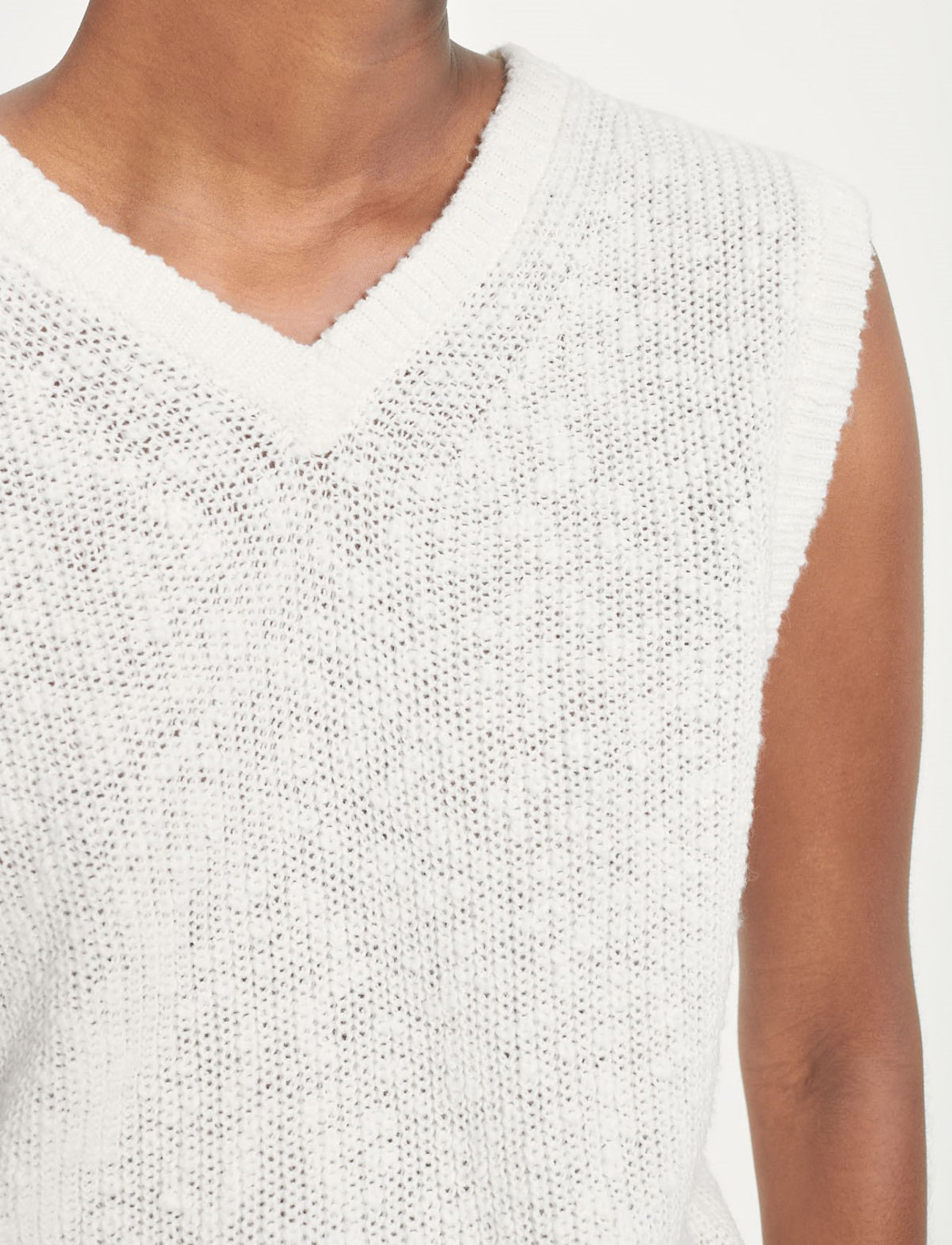 Samsøe Samsøe - Zoey vest 13996 - antique white - 5