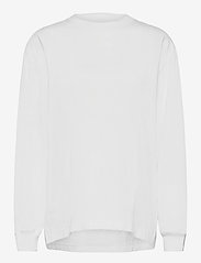 Samsøe Samsøe - Chrome ls t-shirt 12700 - långärmade toppar - white - 0