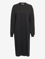 Samsøe Samsøe - Chrome ls dress 12700 - sweatshirt-kjoler - black - 0