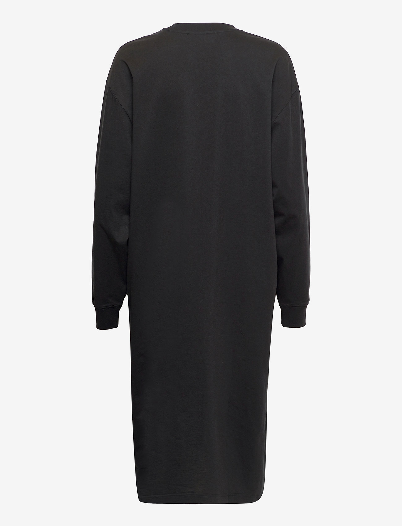 Samsøe Samsøe - Chrome ls dress 12700 - midi jurken - black - 1