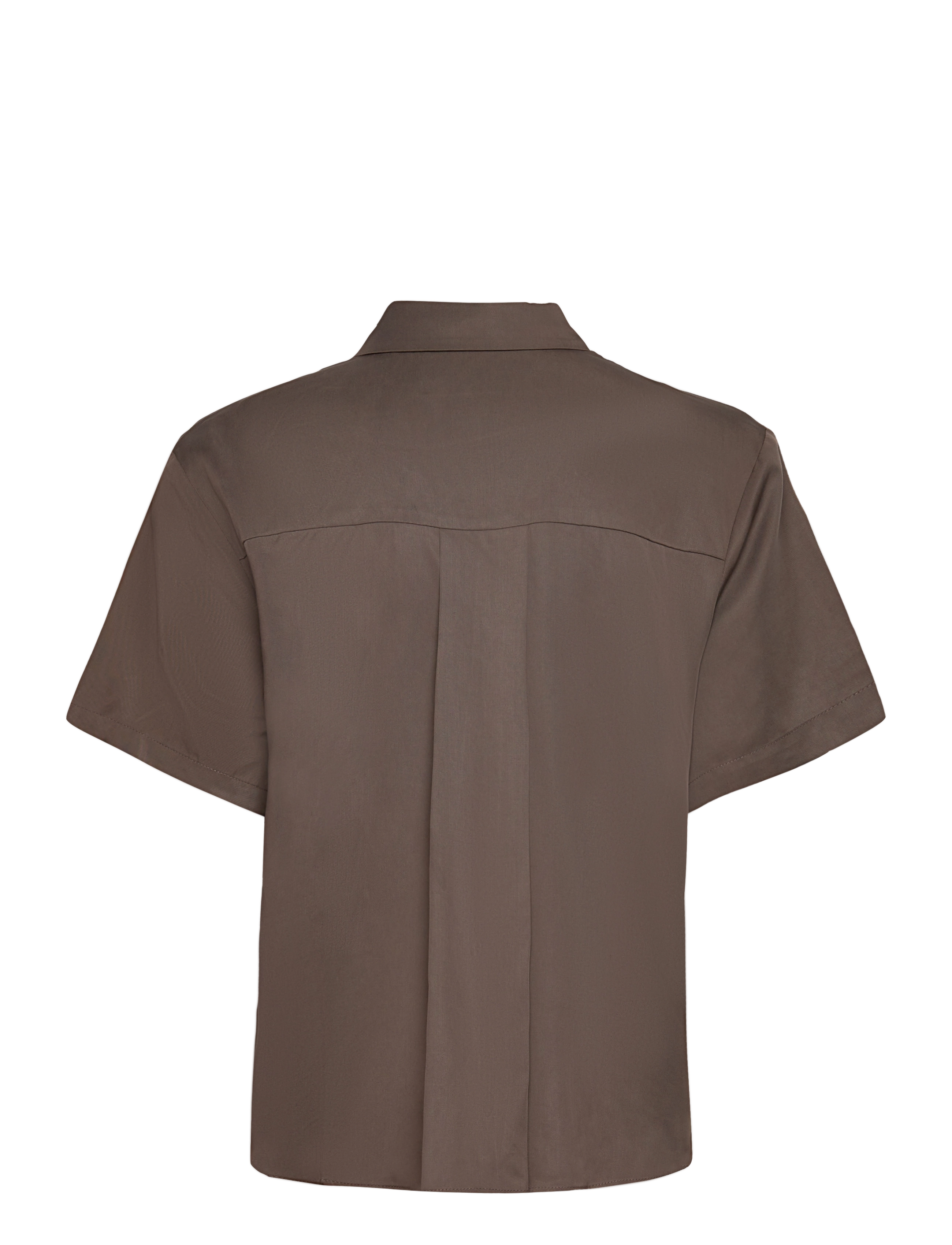 Samsøe Samsøe - Mina ss shirt 14028 - major brown - 1