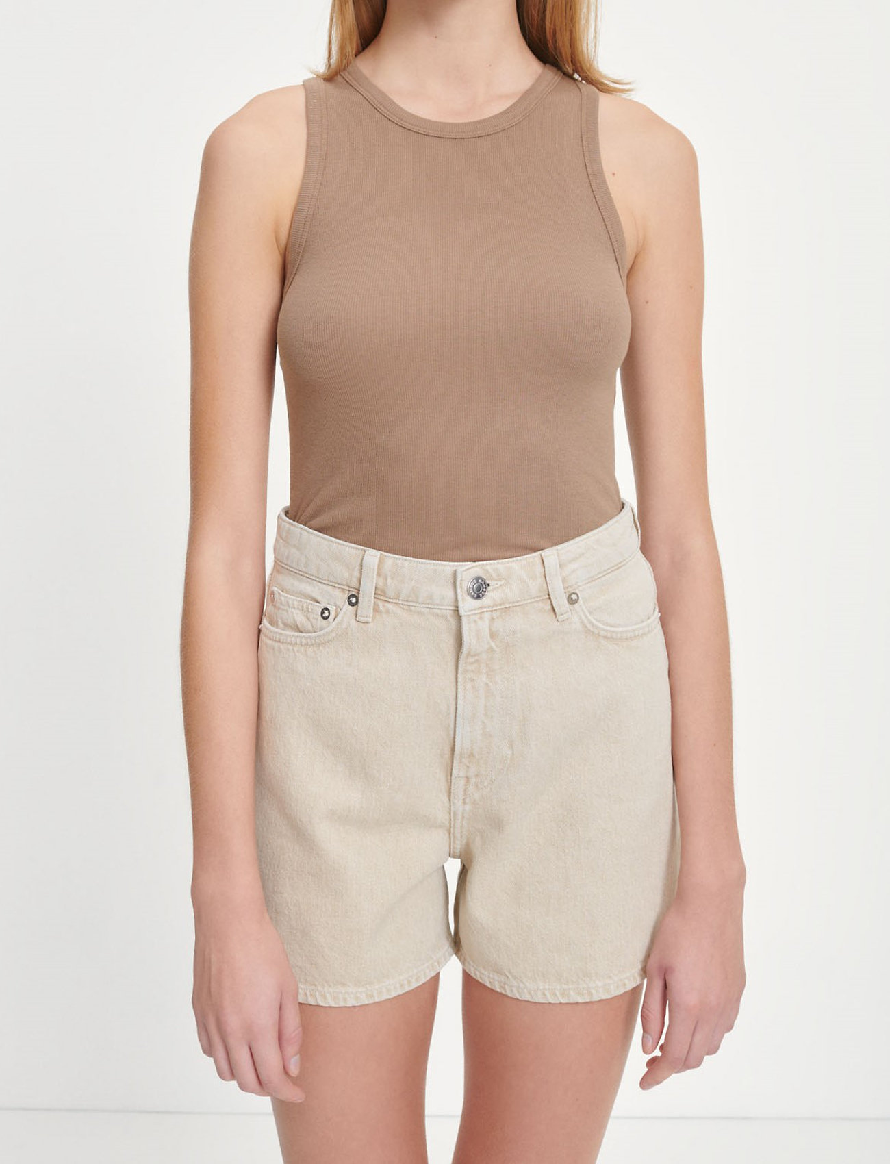 Samsøe Samsøe - Adelina shorts 14030 - brown rice - 4
