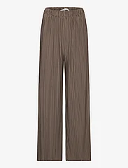 Samsøe Samsøe - Uma trousers 10167 - bikses ar platām starām - major brown - 0