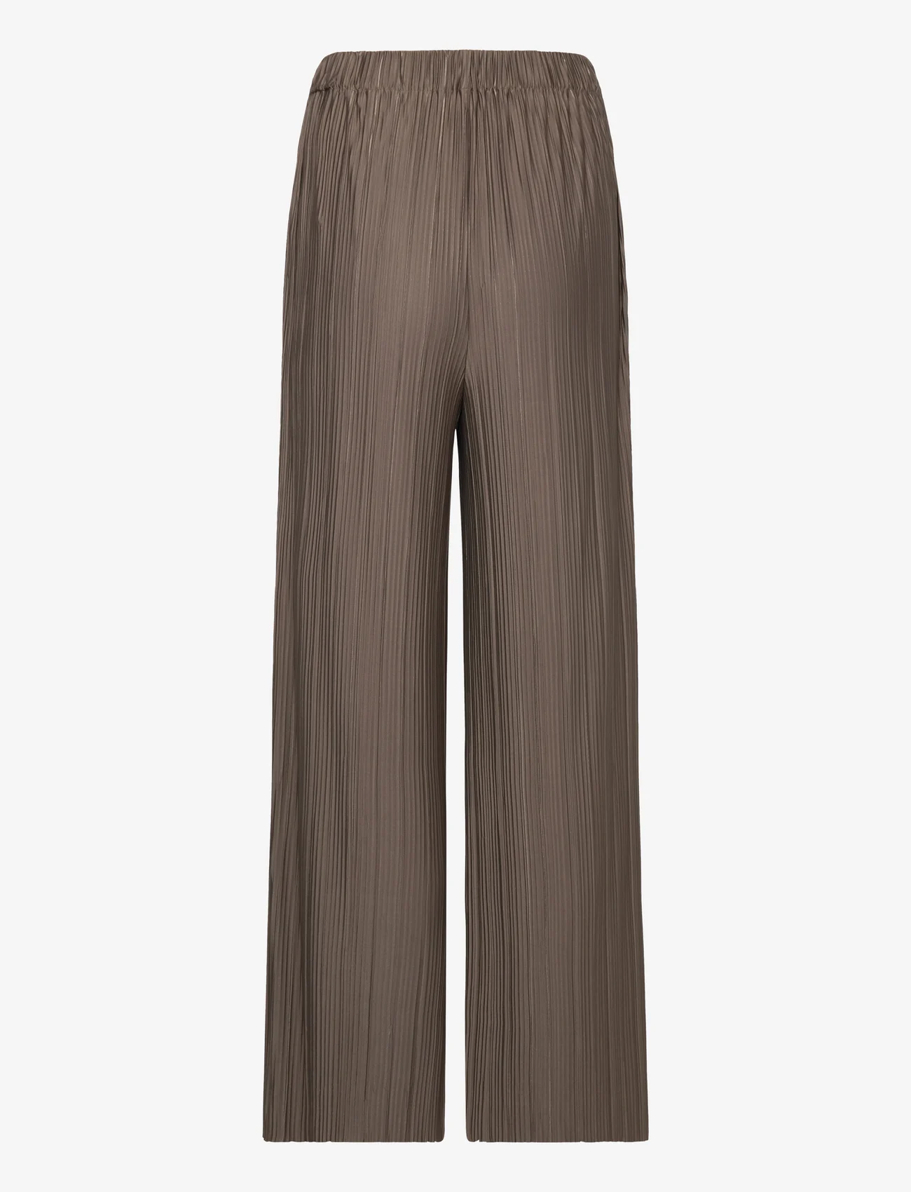 Samsøe Samsøe - Uma trousers 10167 - uitlopende broeken - major brown - 1
