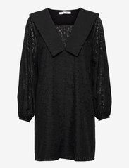 Samsøe Samsøe - Lizzie dress 14126 - blūzes ar garām piedurknēm - black - 0