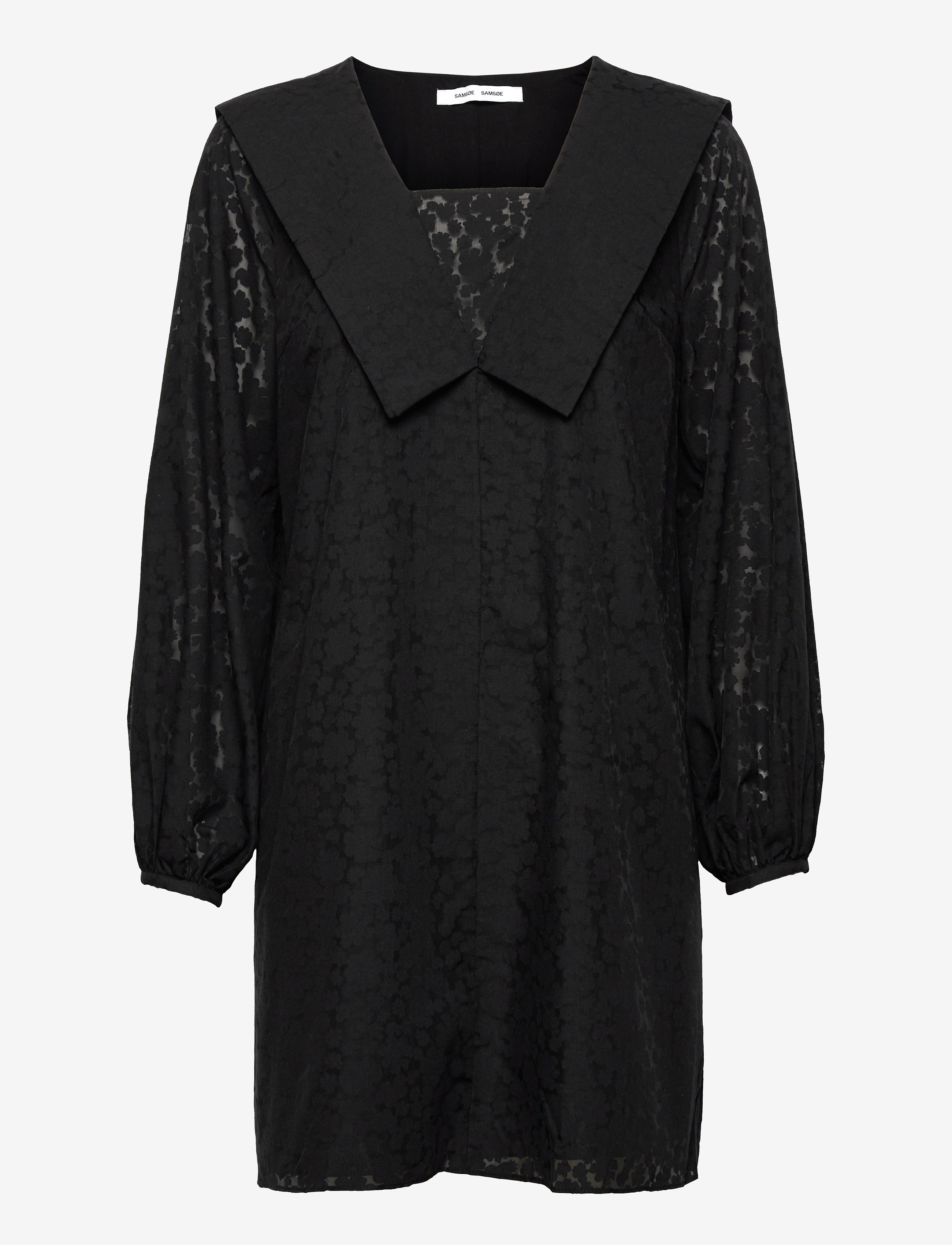 Samsøe Samsøe Lizzie dress 14126 - Riided - BLACK / black