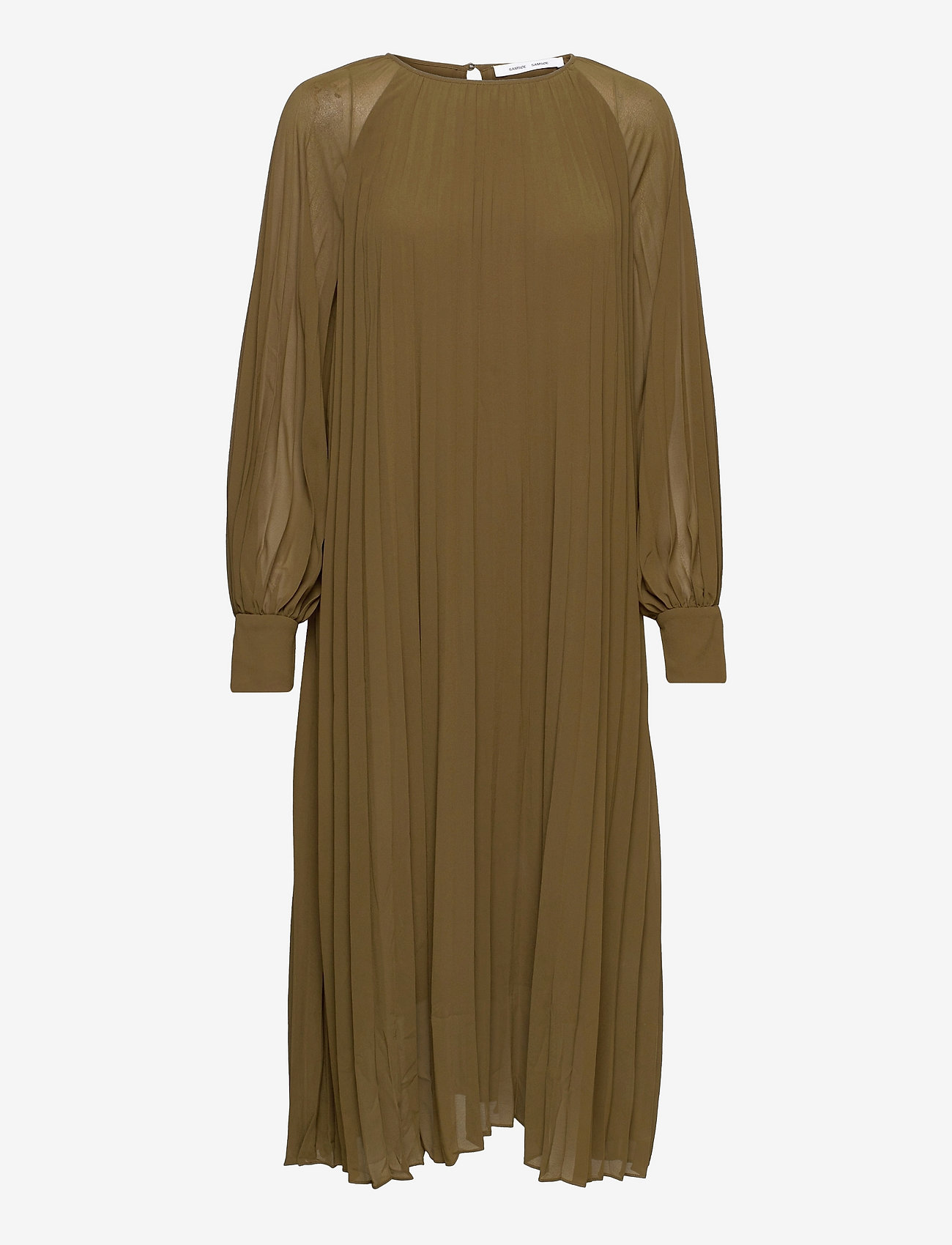 Samsøe Samsøe - Annmari dress 6621 - maxikjoler - dark olive - 0
