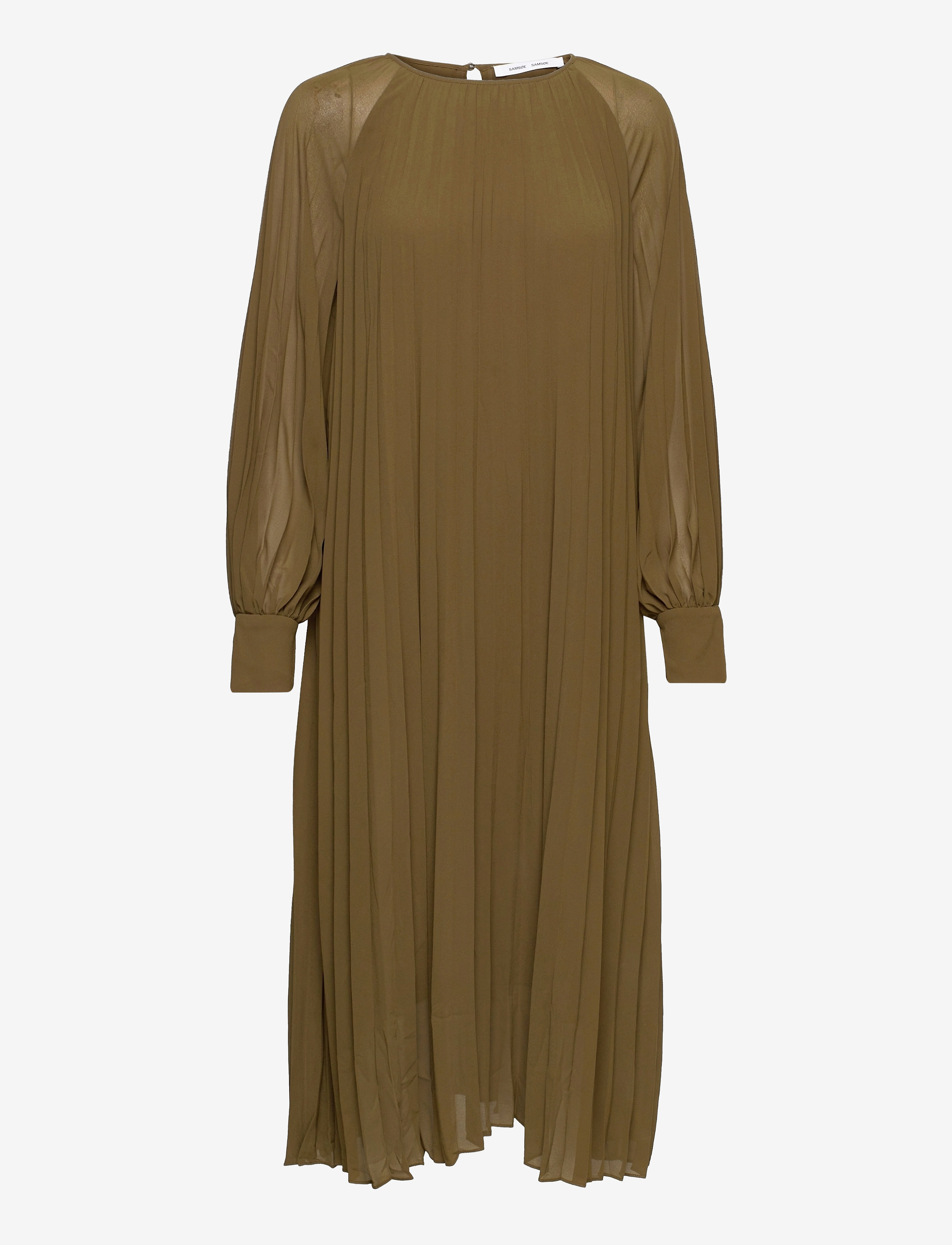 Samsøe Samsøe Annmari dress 6621 - Tøj - DARK OLIVE / brown