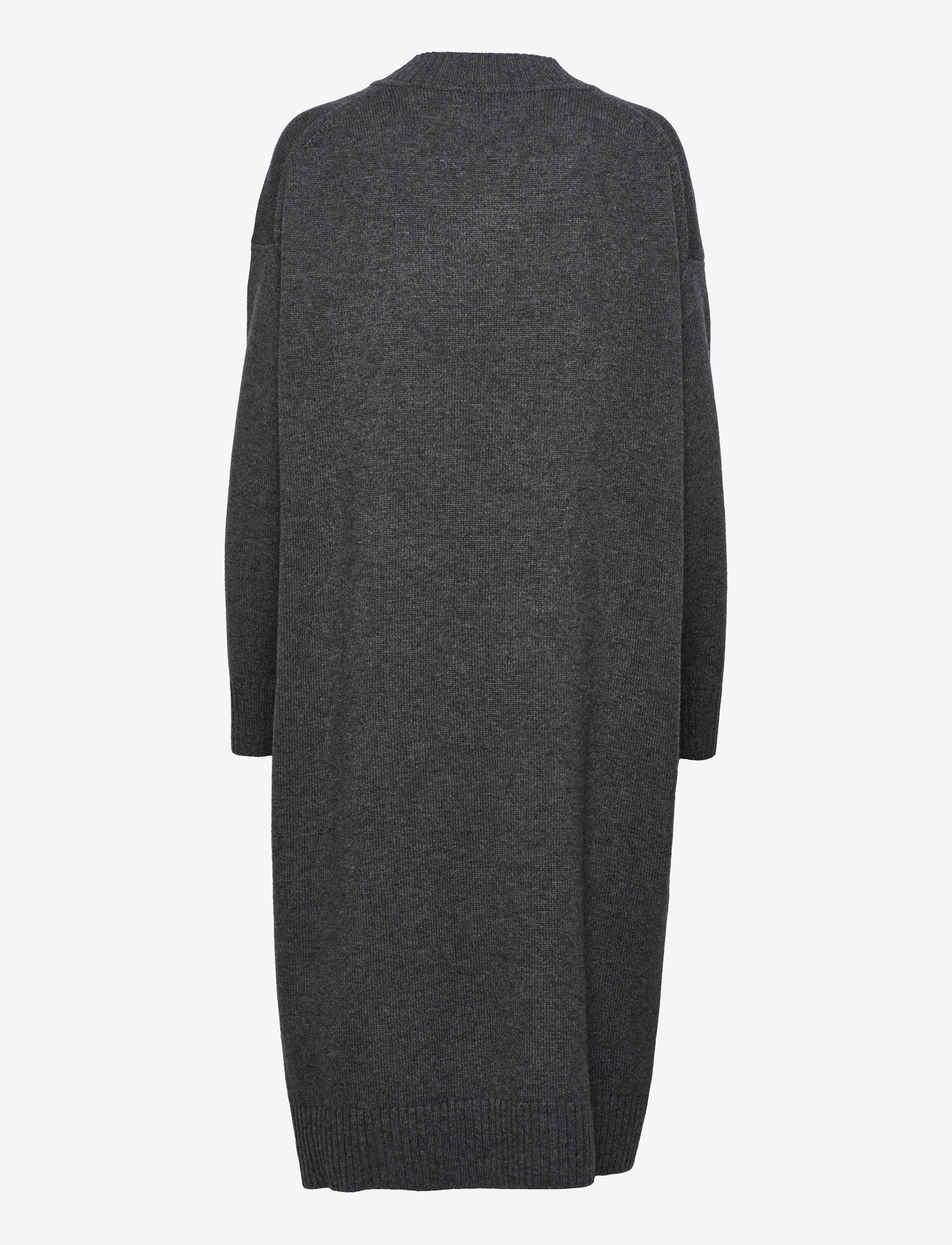 Samsøe Samsøe - Kei v-neck dress 11250 - dark grey mel. - 2
