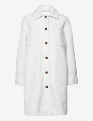 Samsøe Samsøe - Diora overshirt 13190 - Žieminiai paltai - whisper white - 0