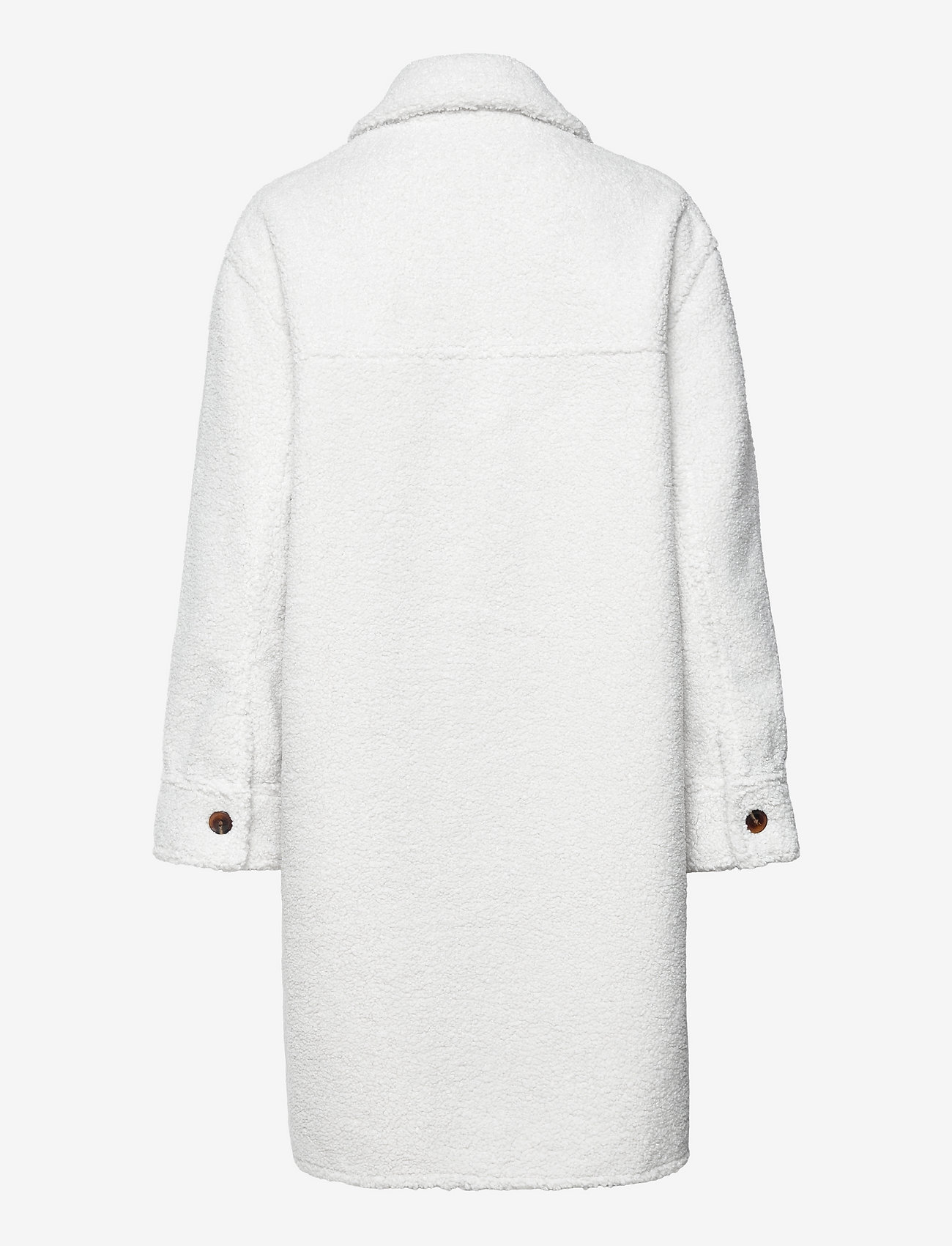 Samsøe Samsøe - Diora overshirt 13190 - pitkät talvitakit - whisper white - 1