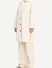 Samsøe Samsøe - Diora overshirt 13190 - winter coats - whisper white - 4