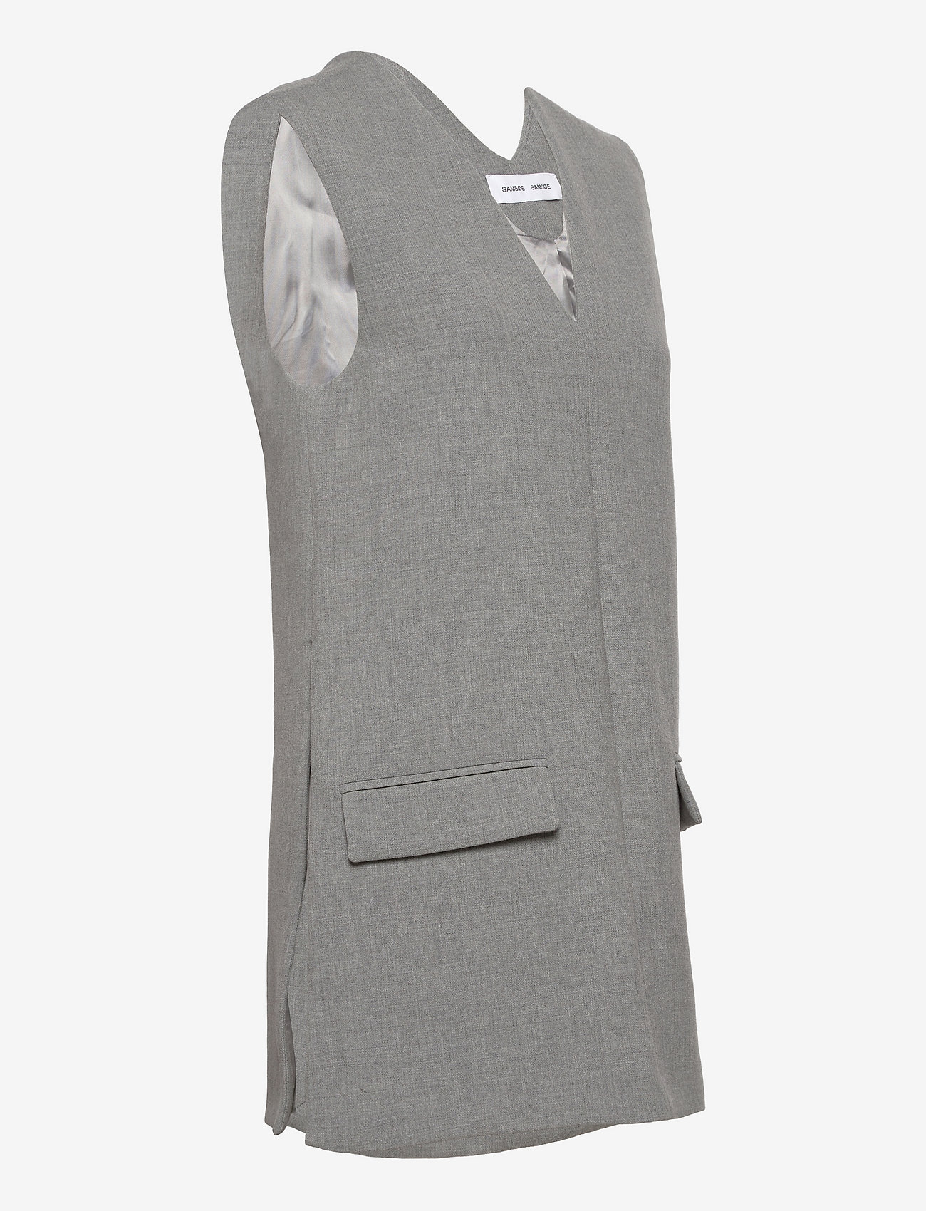 Samsøe Samsøe - Freda vest 13176 - grey mel. - 3