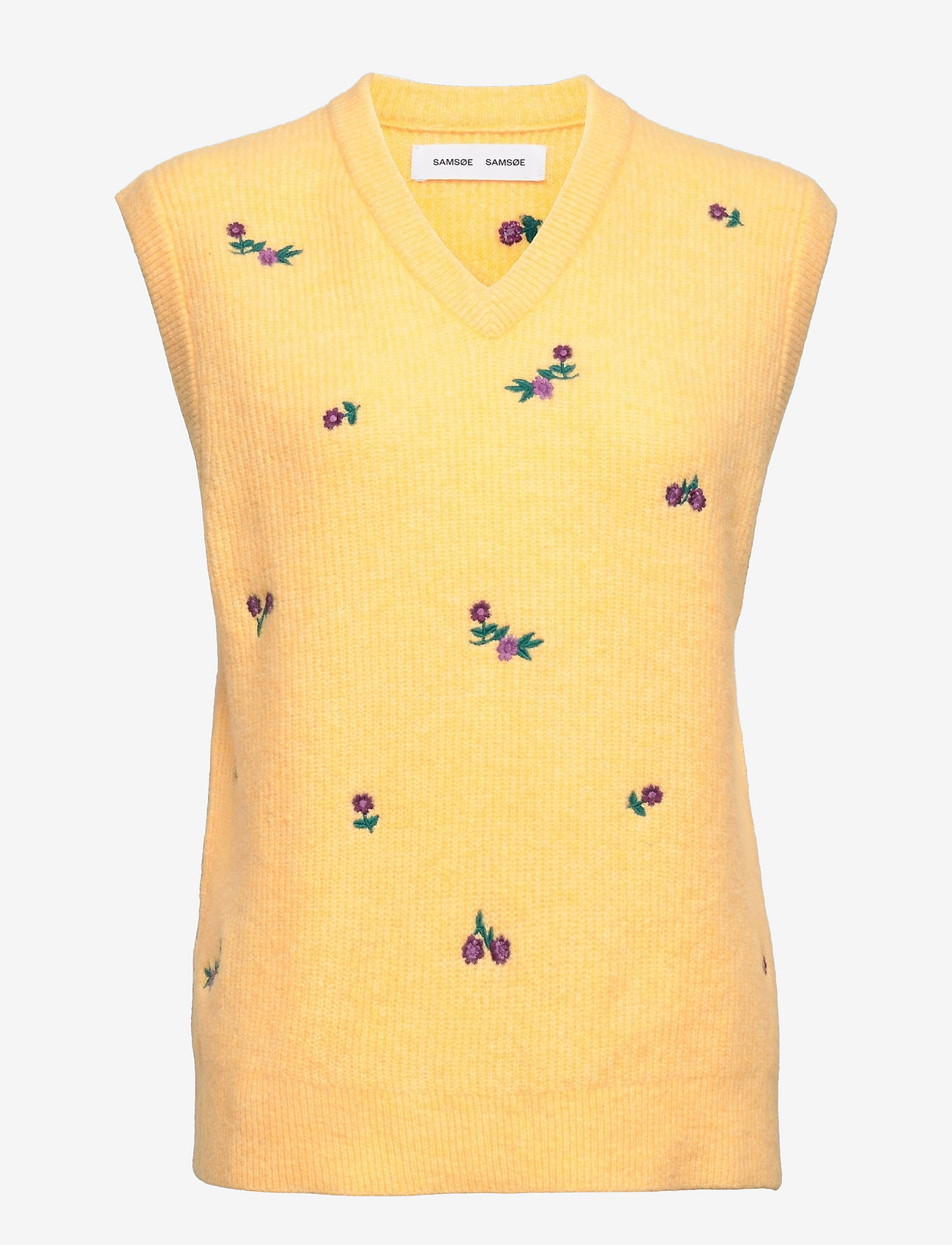 Samsøe Samsøe - Nora vest 7355 - double cream mel. - 0