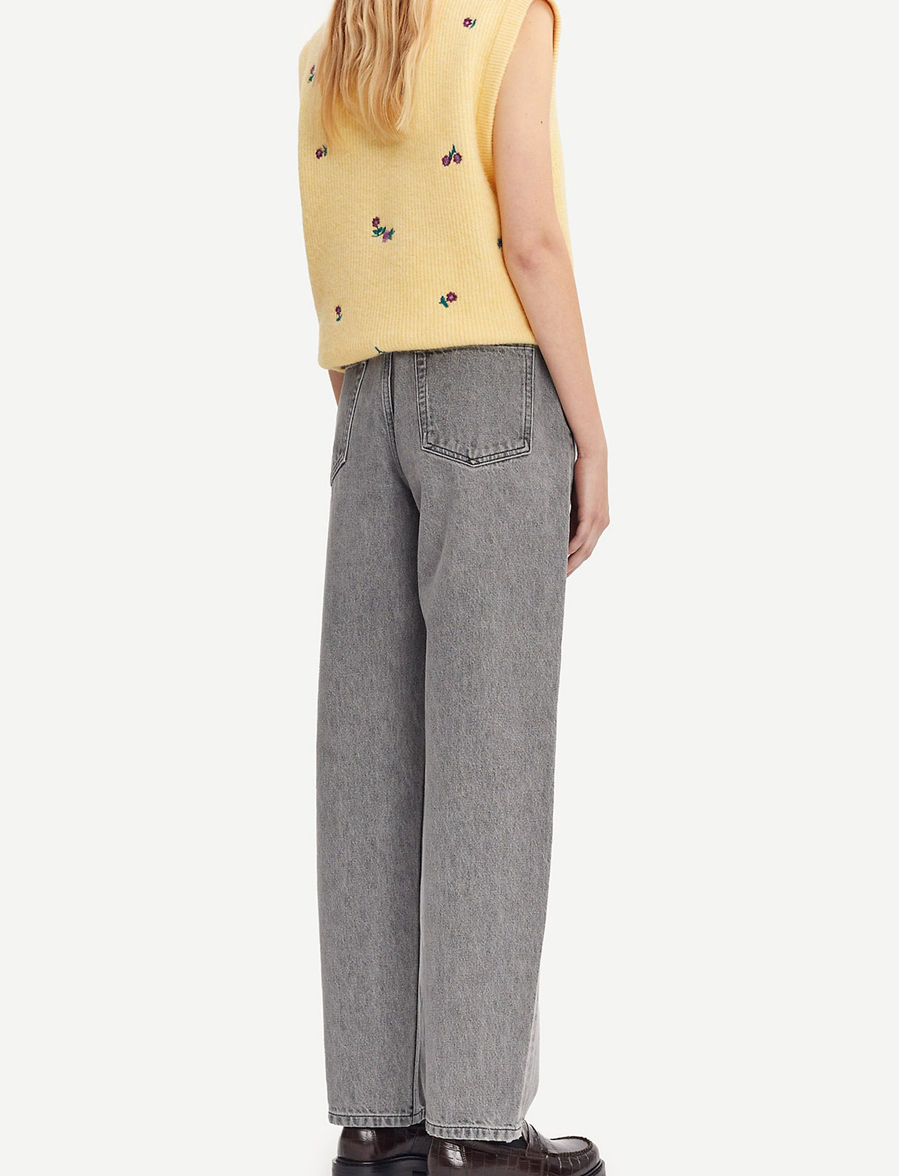 Samsøe Samsøe - Nora vest 7355 - double cream mel. - 3