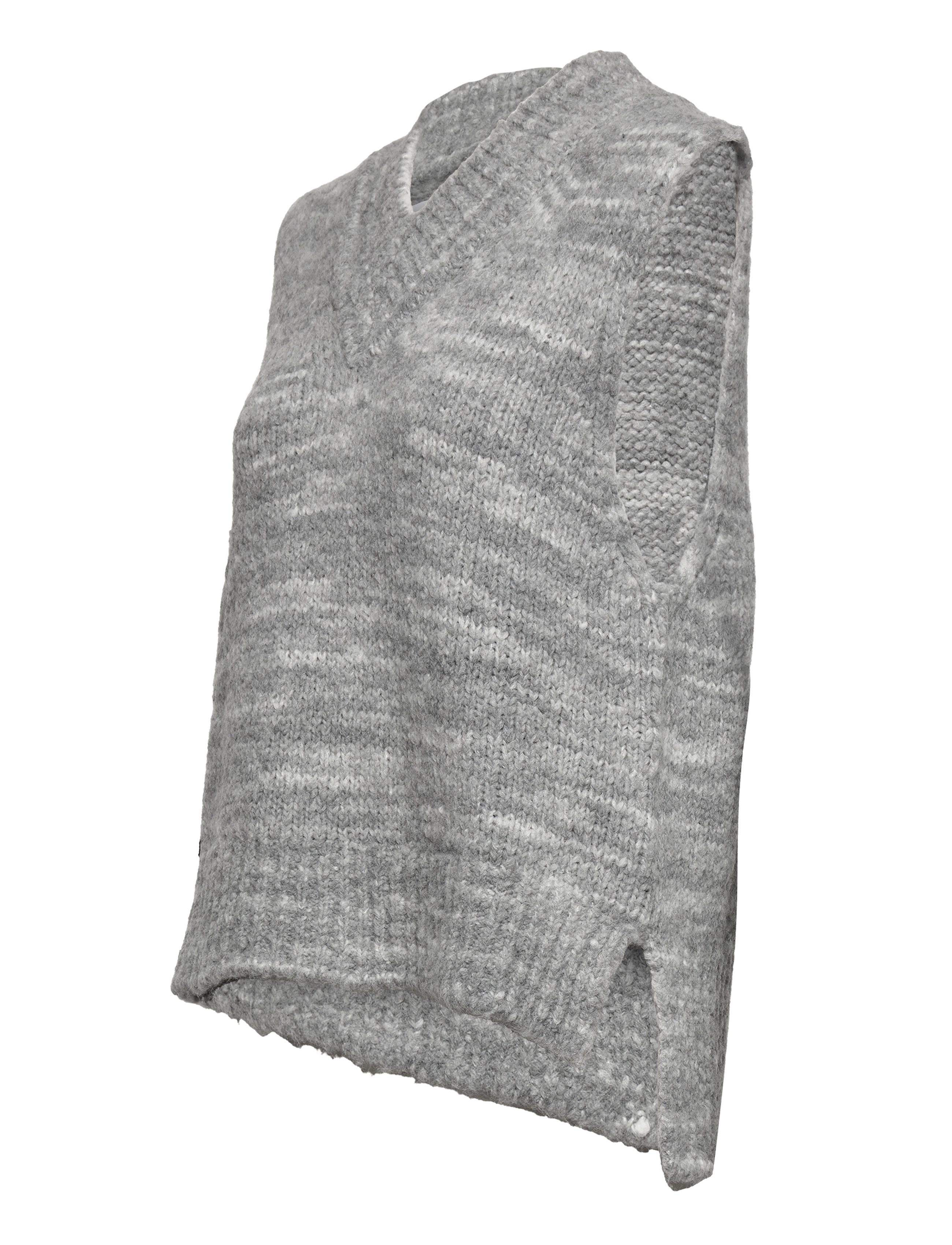 Samsøe Samsøe - Ember vest 14083 - grey mel. - 2