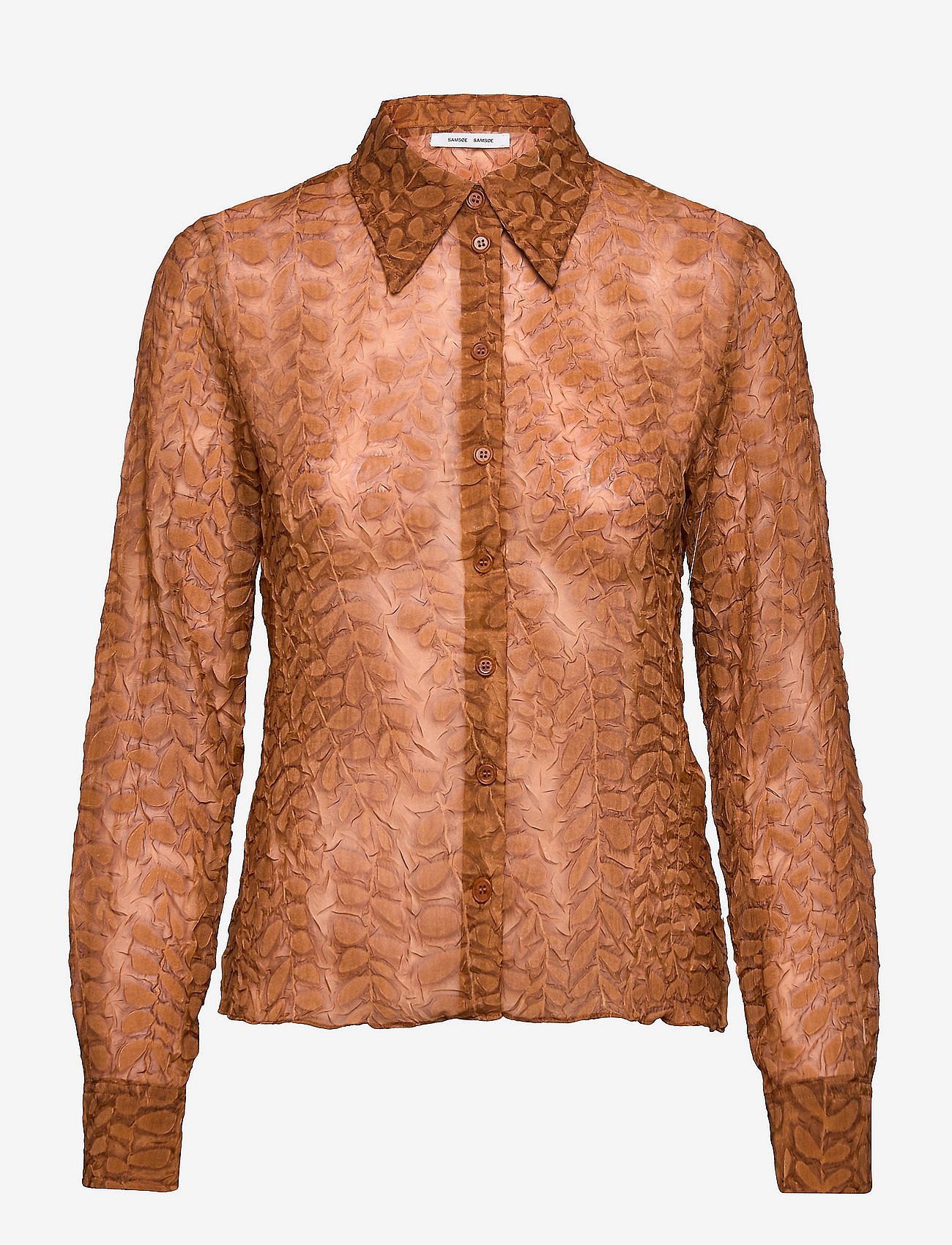 Nicolina shirt 14134 - CARAMEL CAFE