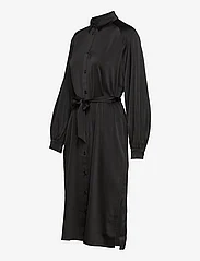 Samsøe Samsøe - Nika shirt dress 13096 - midi jurken - black - 2